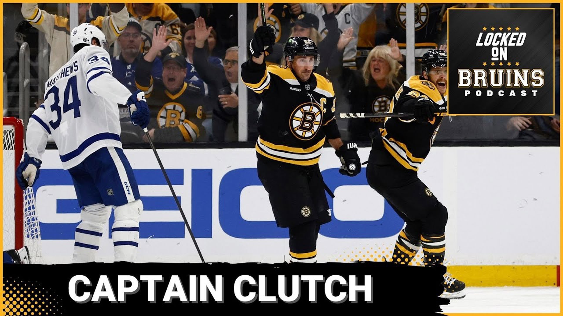 Brad Marchand S St Goal Of Season Lifts Bruins Over Leafs Captain