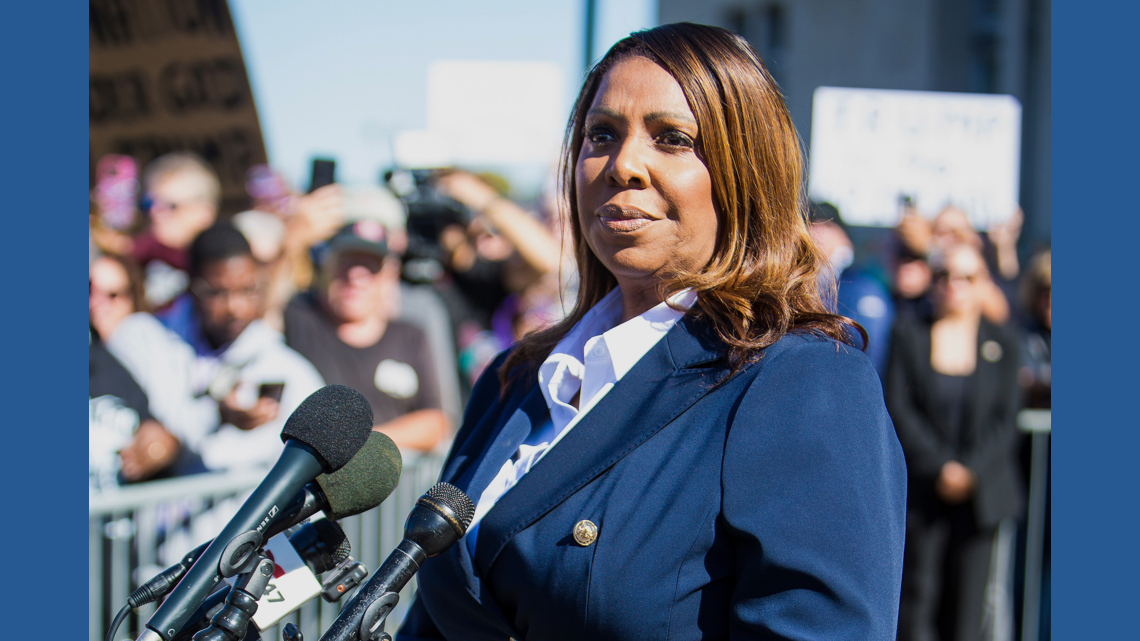 New York Attorney General Letitia James seeks to block Trump ...