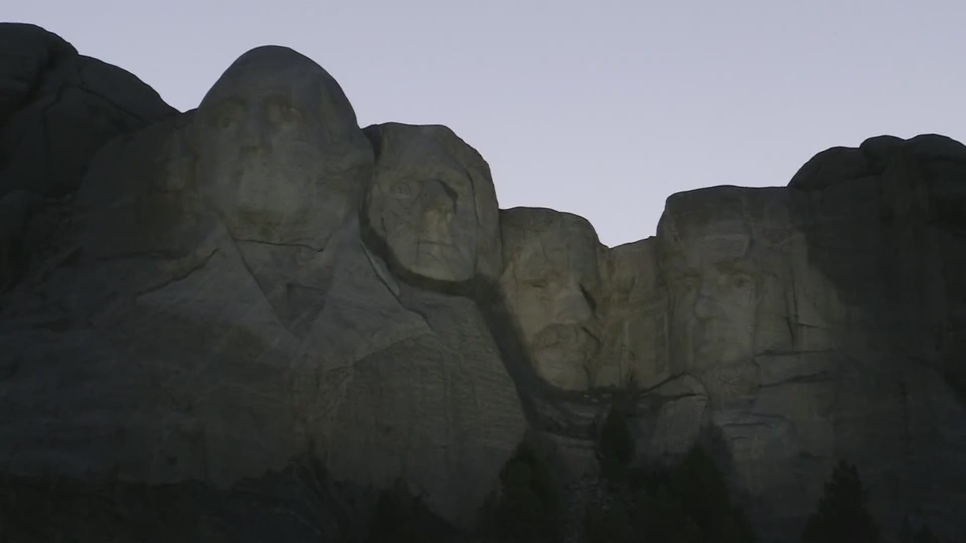 President Donald Trump spoke at a July Fourth event at Mount Rushmore, July 3, 2020.
