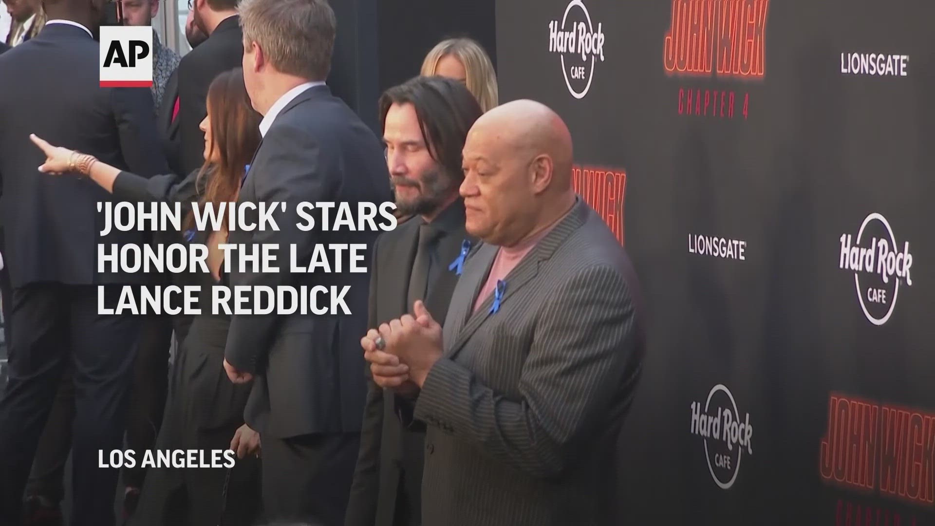 John Wick' stars honor late co-star Lance Reddick