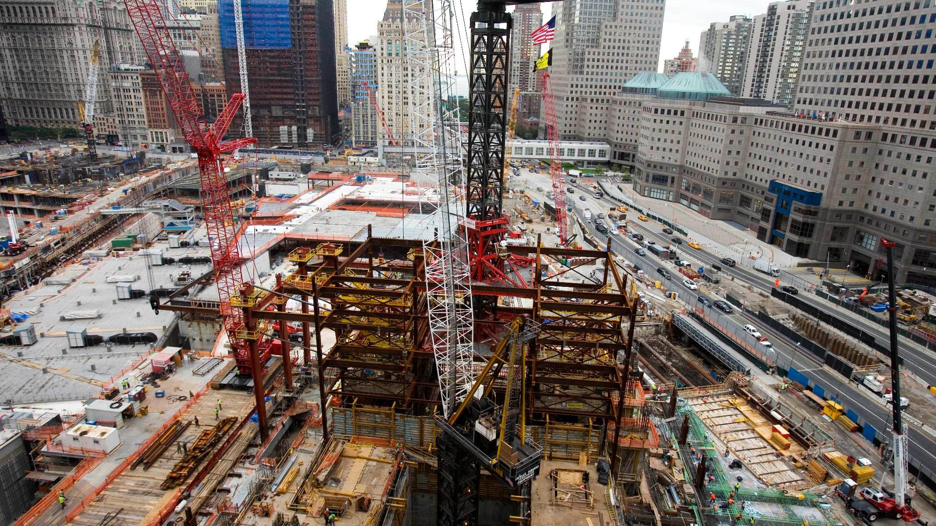 ゴンドラオブジェ Timelapse video: Construction of One World Trade at the site of