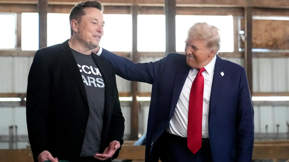 Trump calls Tesla boycott 'illegal,' selects new Tesla to buy on White House driveway
