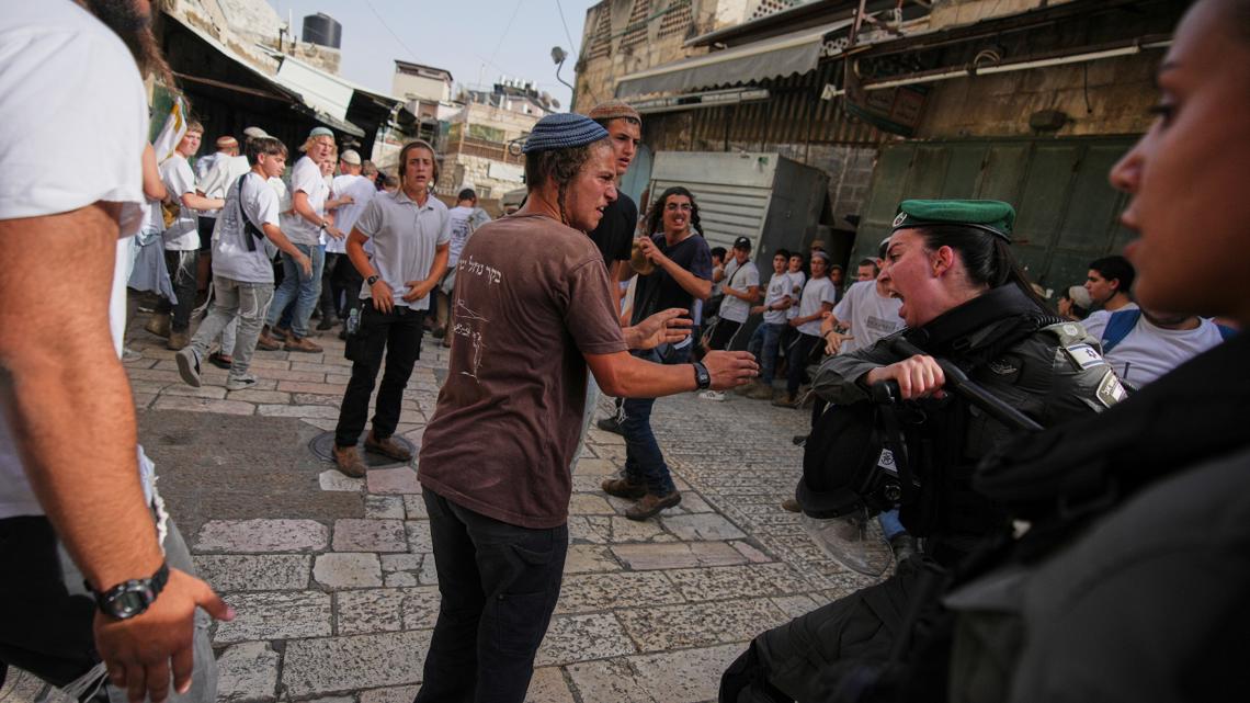 Jerusalem Day march stirs tensions in Israel | kens5.com