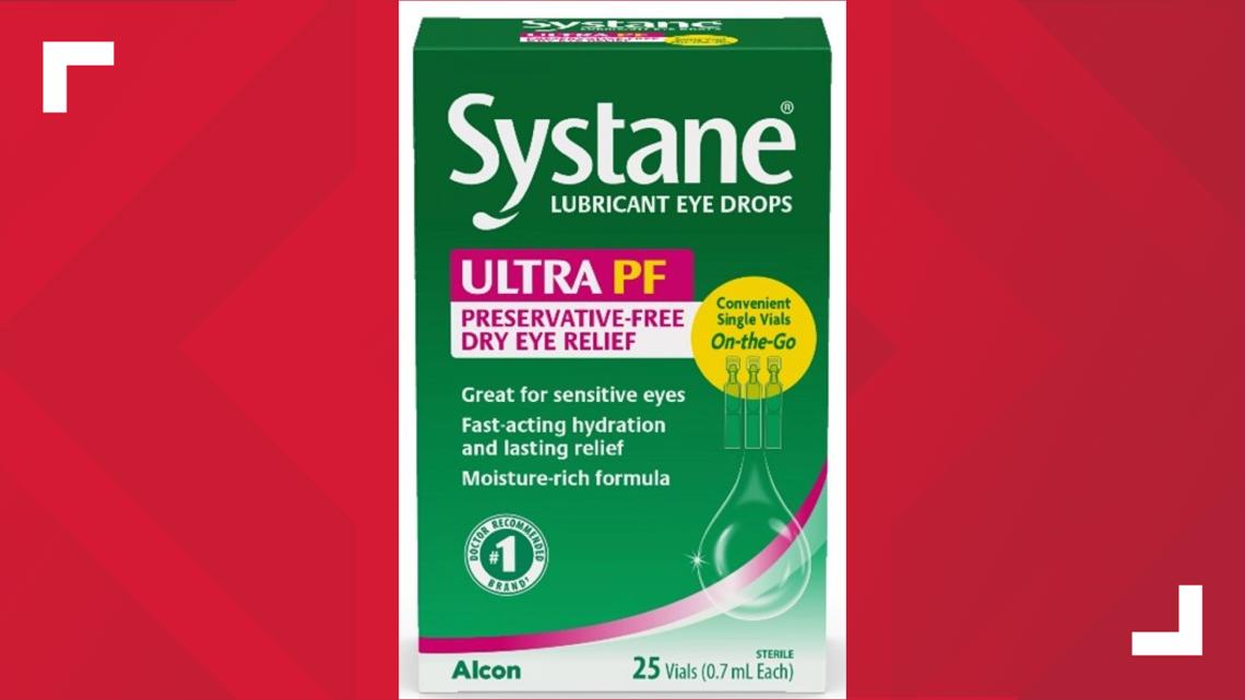 Systane eye drops recalled due to fungal contamination | kens5.com