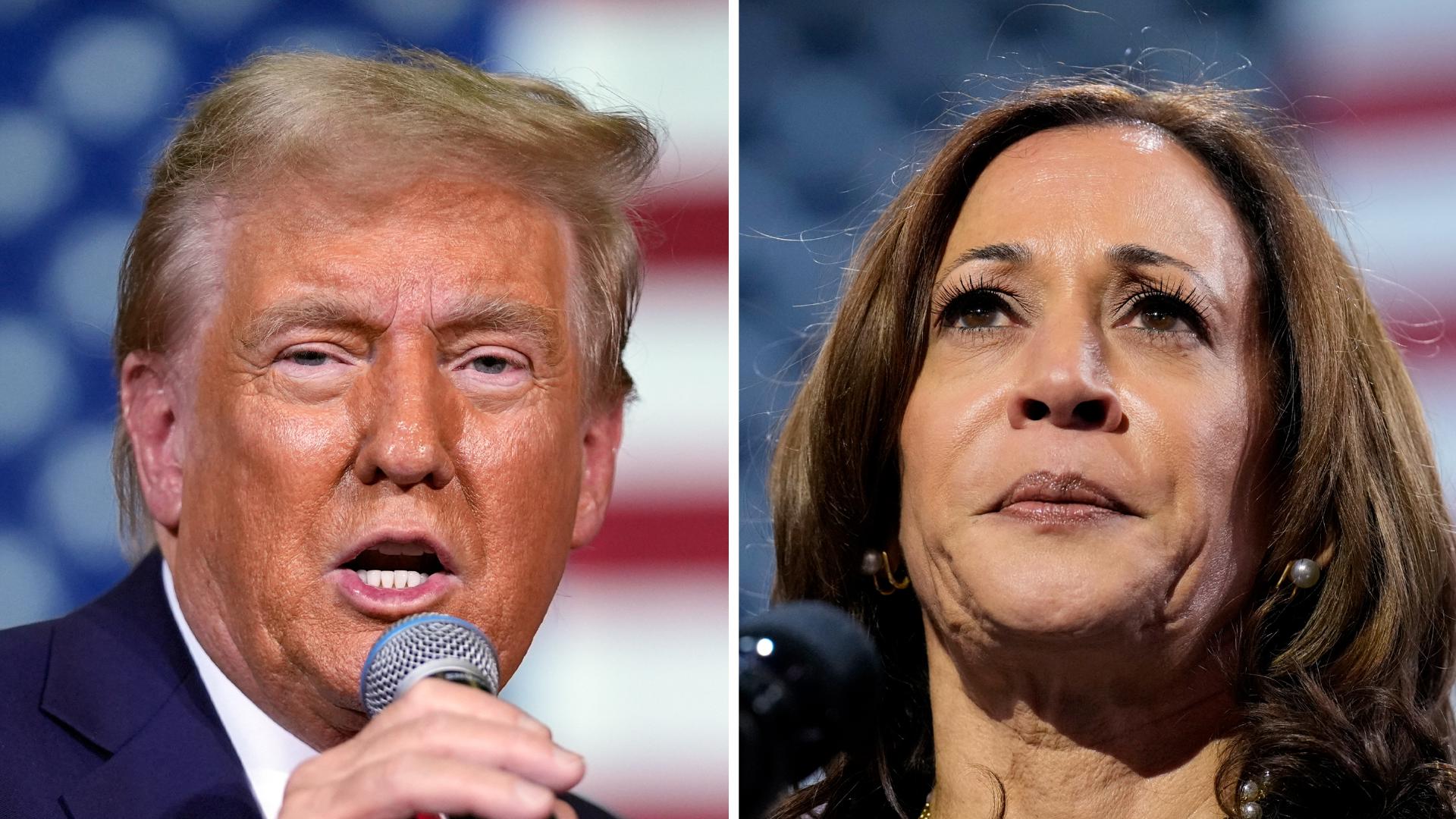 Vice President Harris stumped through Philadelphia while former President Trump campaigned before a packed house at Madison Square Garden.