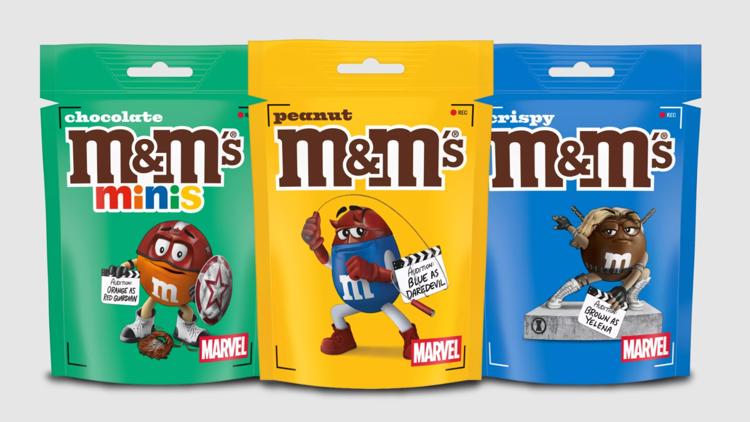 M&M announces limited-edition Marvel superhero packs | kens5.com