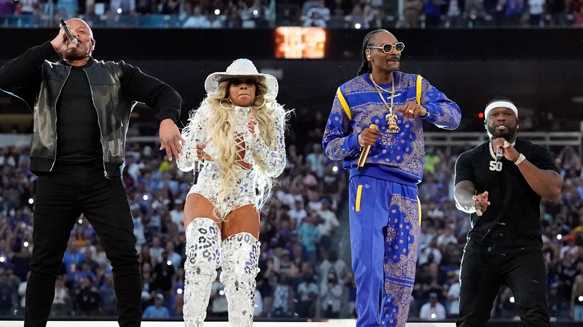 Eminem, Mary J Blige & More Steal the Show During Super Bowl