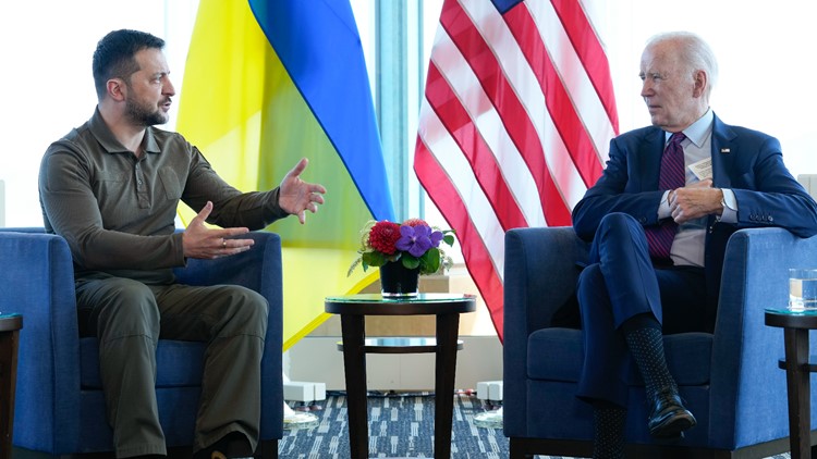 G7 ends with Ukraine in focus as Zelenskyy meets world leaders and Russia claims disputed gains