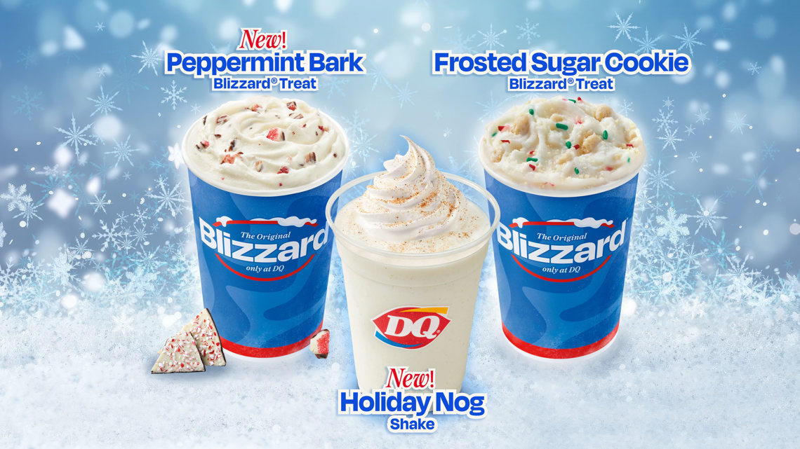 Queen Holiday クリーム Dairy Queen unveils new Holiday Treat Collection | kens5.com
