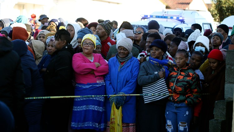 At least 21 found dead in South African club, police say