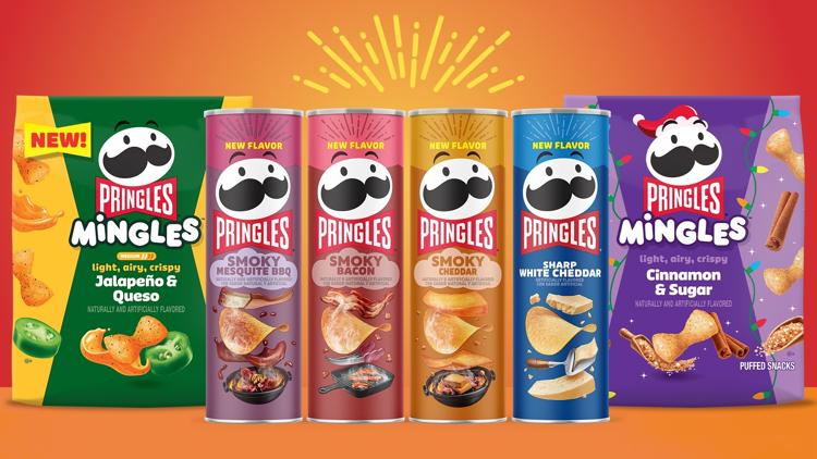 Pringles unveils new smoky, sweet chip flavors