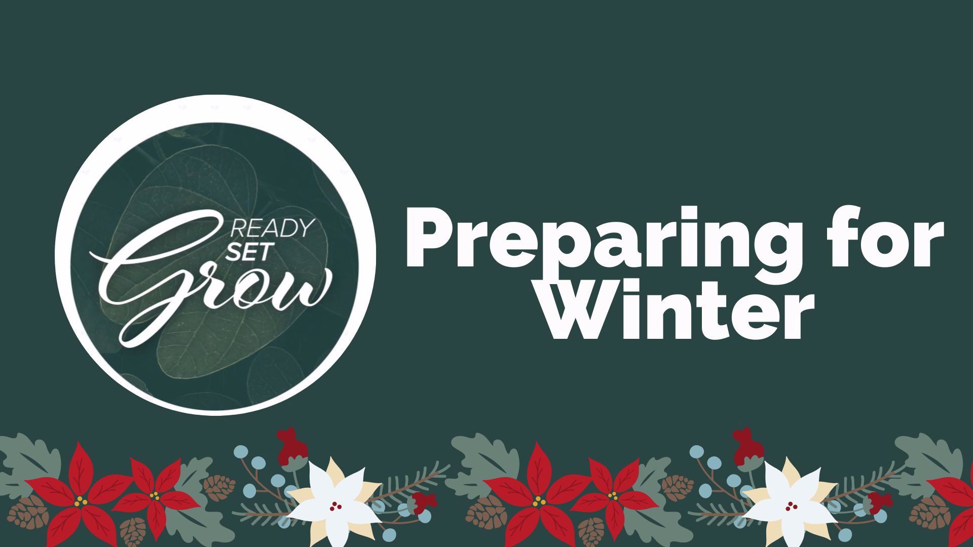Tips to get your yards, gardens and homes ready for the winter months ahead. How to protect your shrubs, plus keep the heat inside your house.