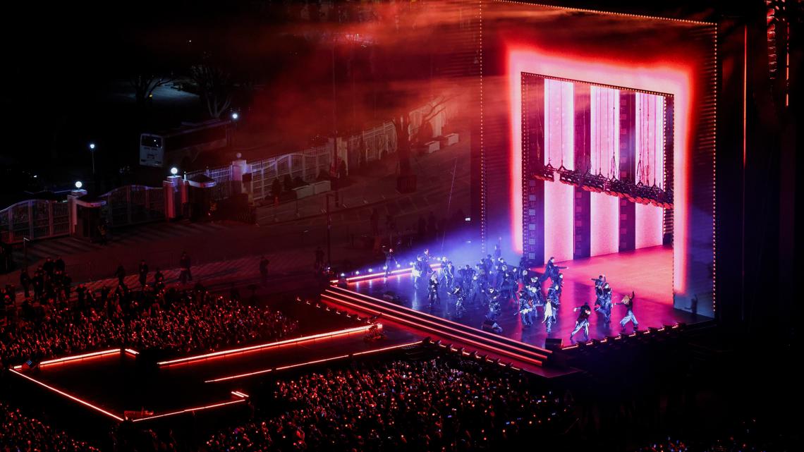 K-pop group BTS performs new music in first show since group's