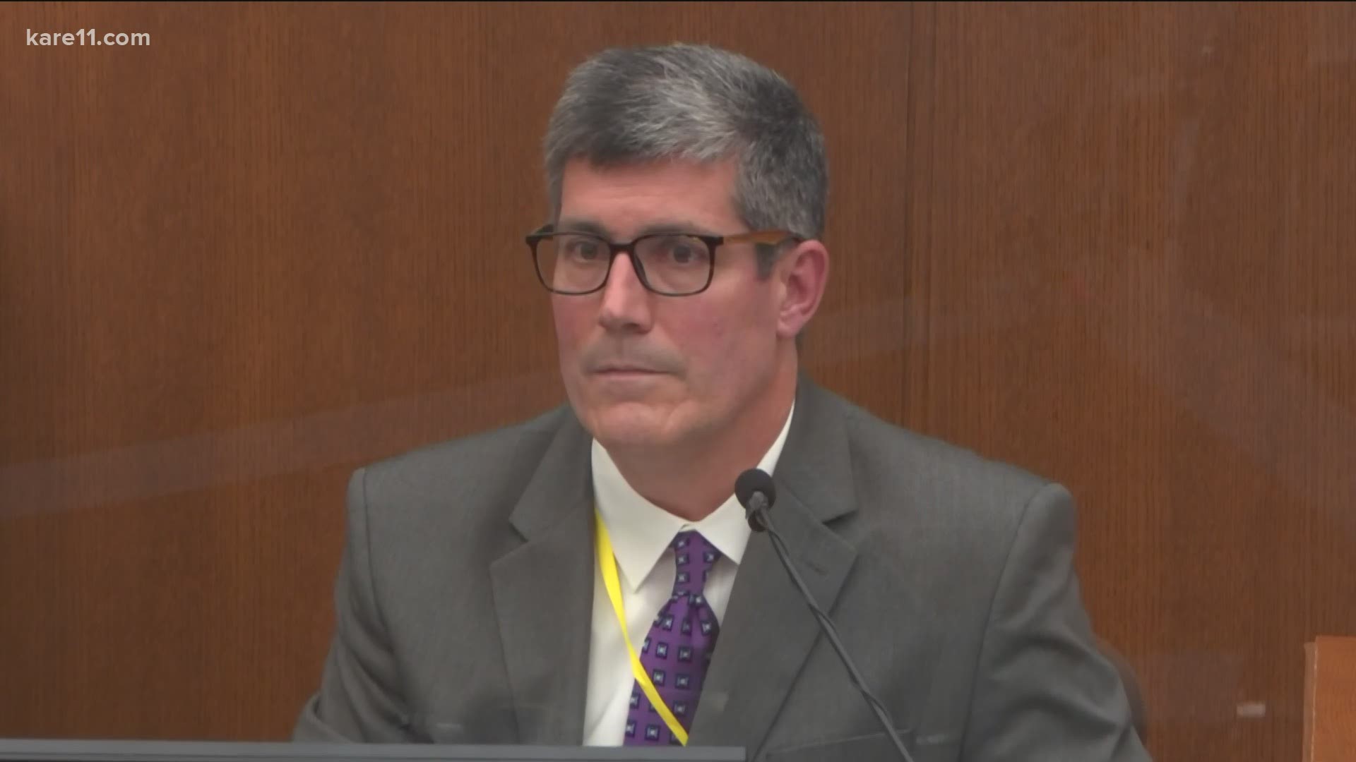 Chauvin's defense attorney Eric Nelson questioned Chief Hennepin County Medical Examiner Dr. Andrew Baker about Floyd's cause of death and toxicology analysis.