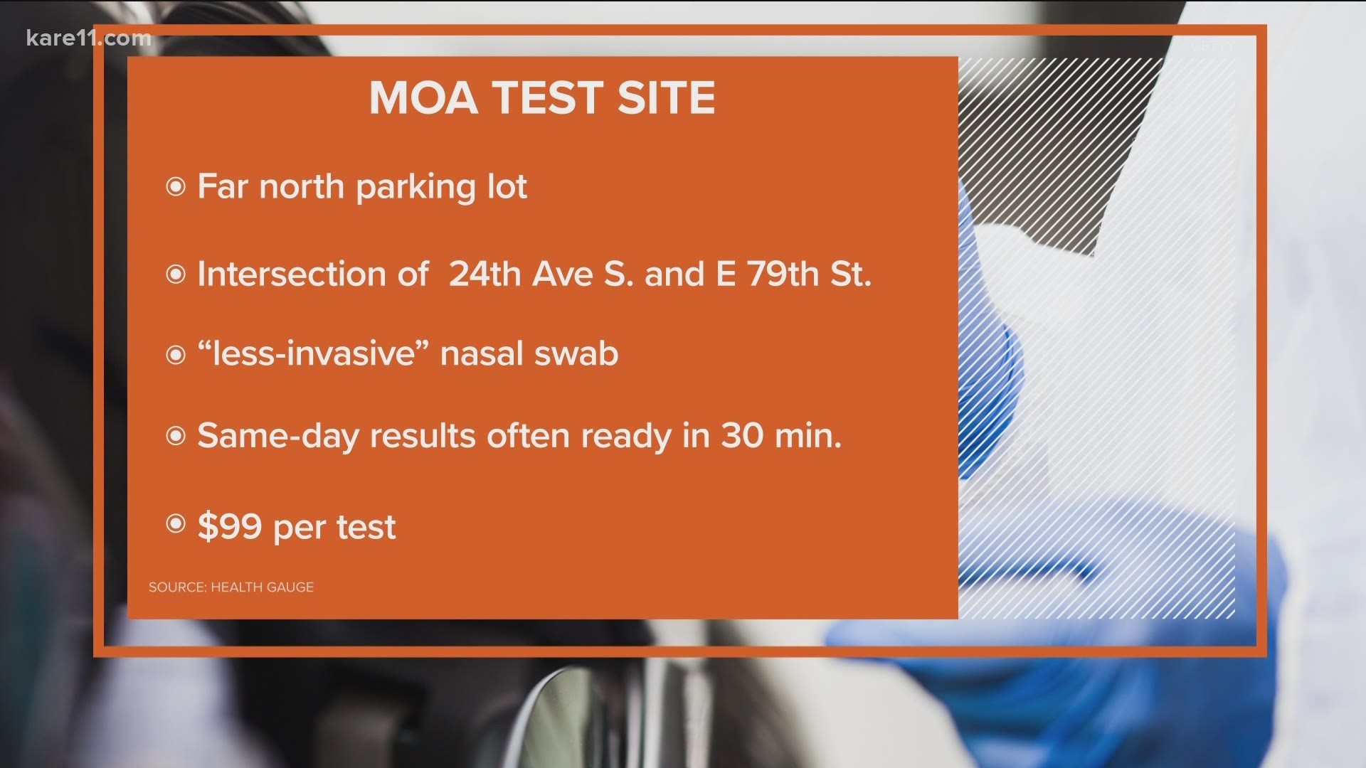 Drive Thru Rapid Testing Site Opens At The Mall Of America Kens5 Com