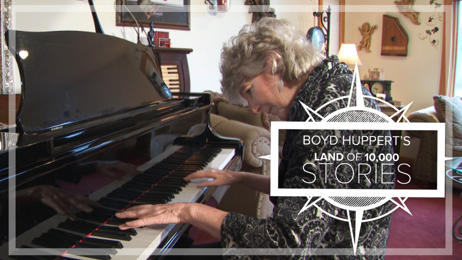 Linda Dieken donated her baby grand piano to replace one destroyed by a fire at the Salvation Army.