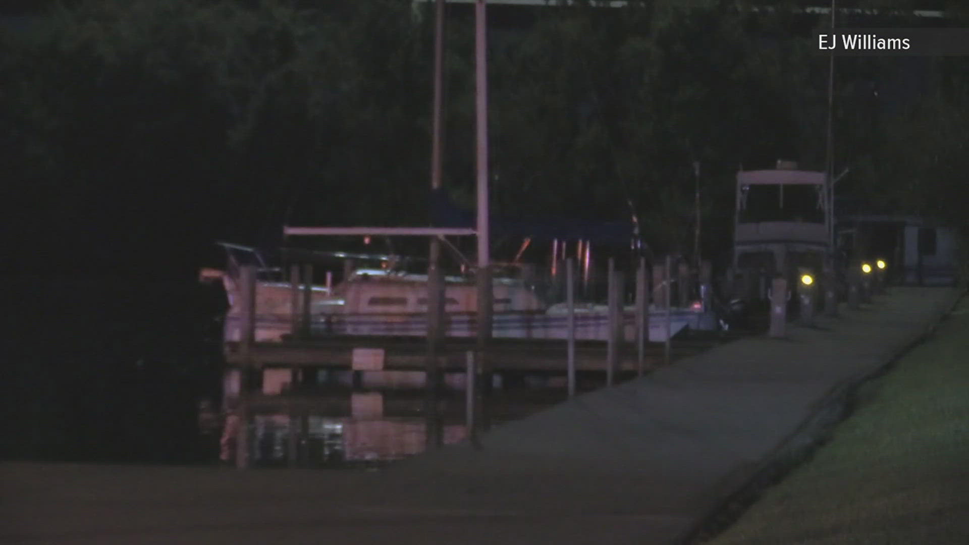 Game wardens and deputies with the Jefferson County Sheriff's Office Marine Unit and divers from the Beaumont Fire Department participated in the search