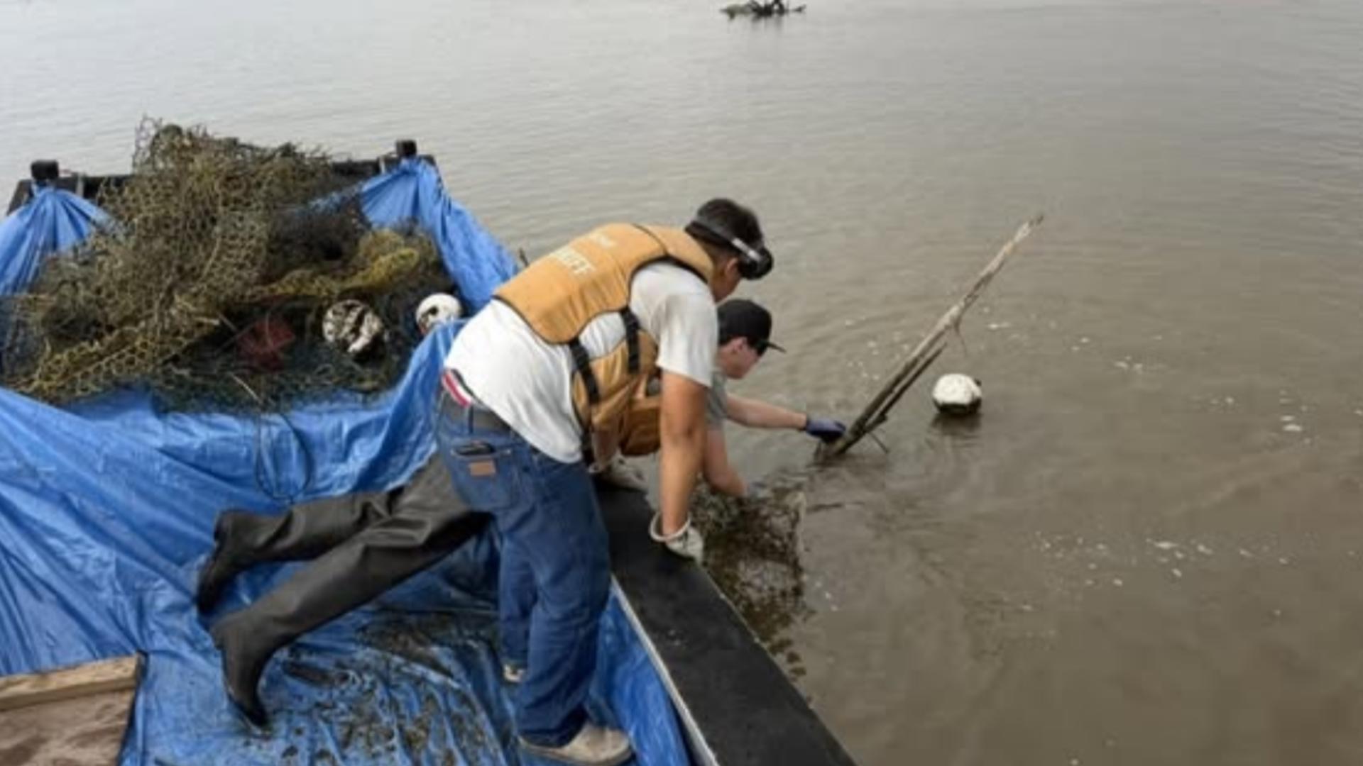 Chambers County Sheriff's Office tackles 'ghost traps' to protect ...