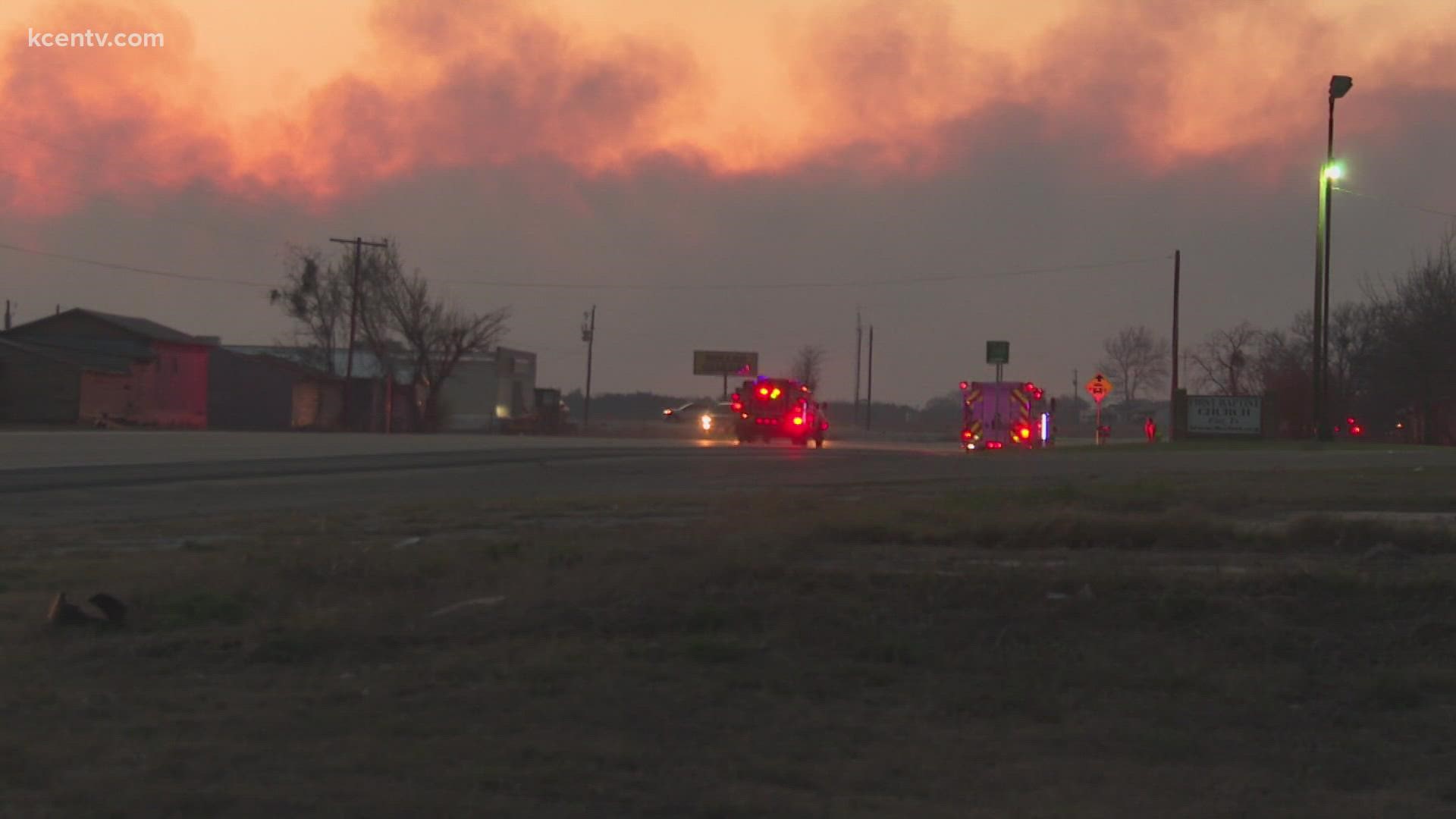 The Crittenburg Complex Fire had burned more than 19,500 acres with 5% containment since Sunday, according to the Texas A&M Forest Service.
