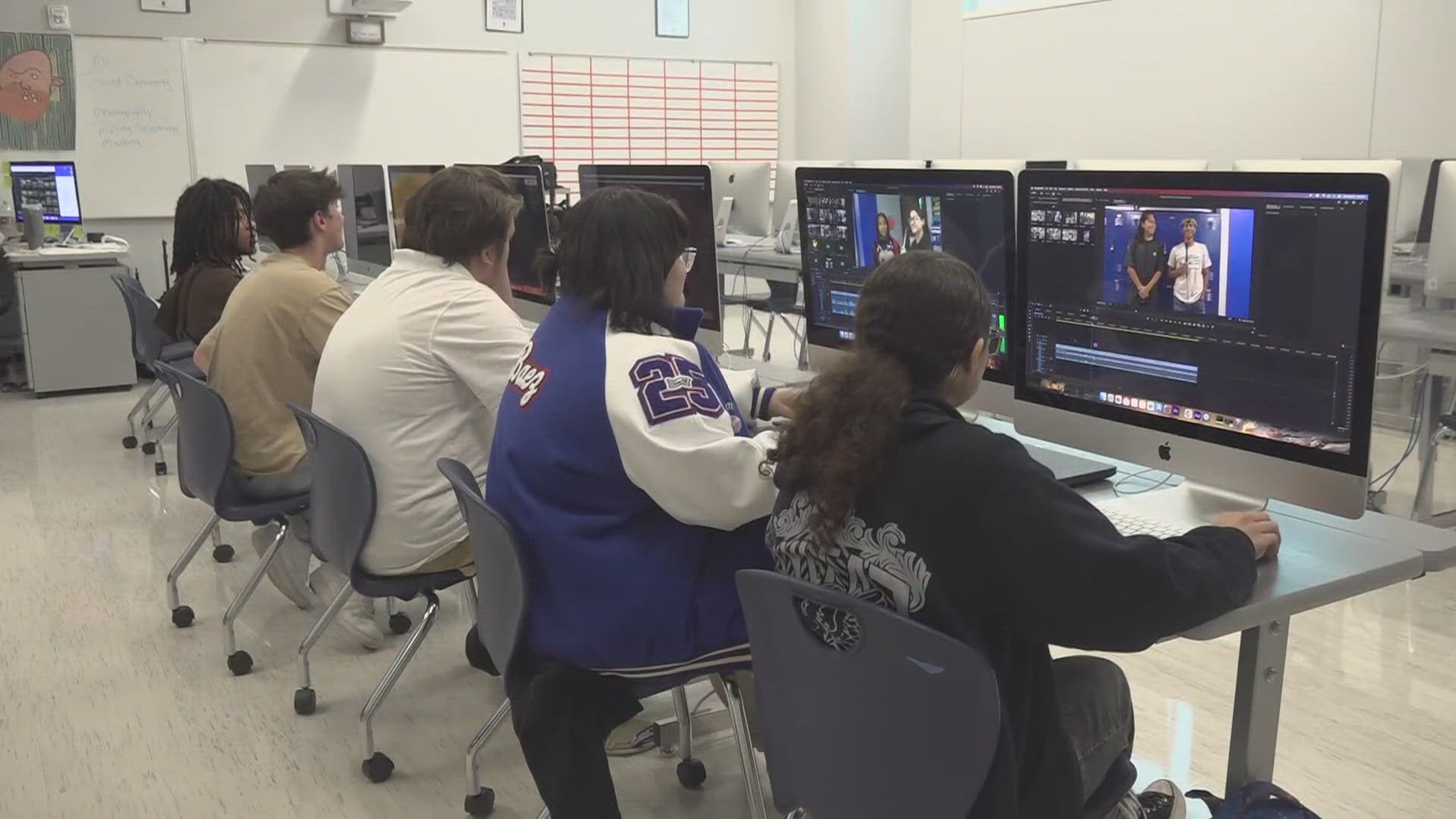 From finding their creative voice to aspiring Hollywood producers, students tell 6 News they are excited about the opportunity the class offers.