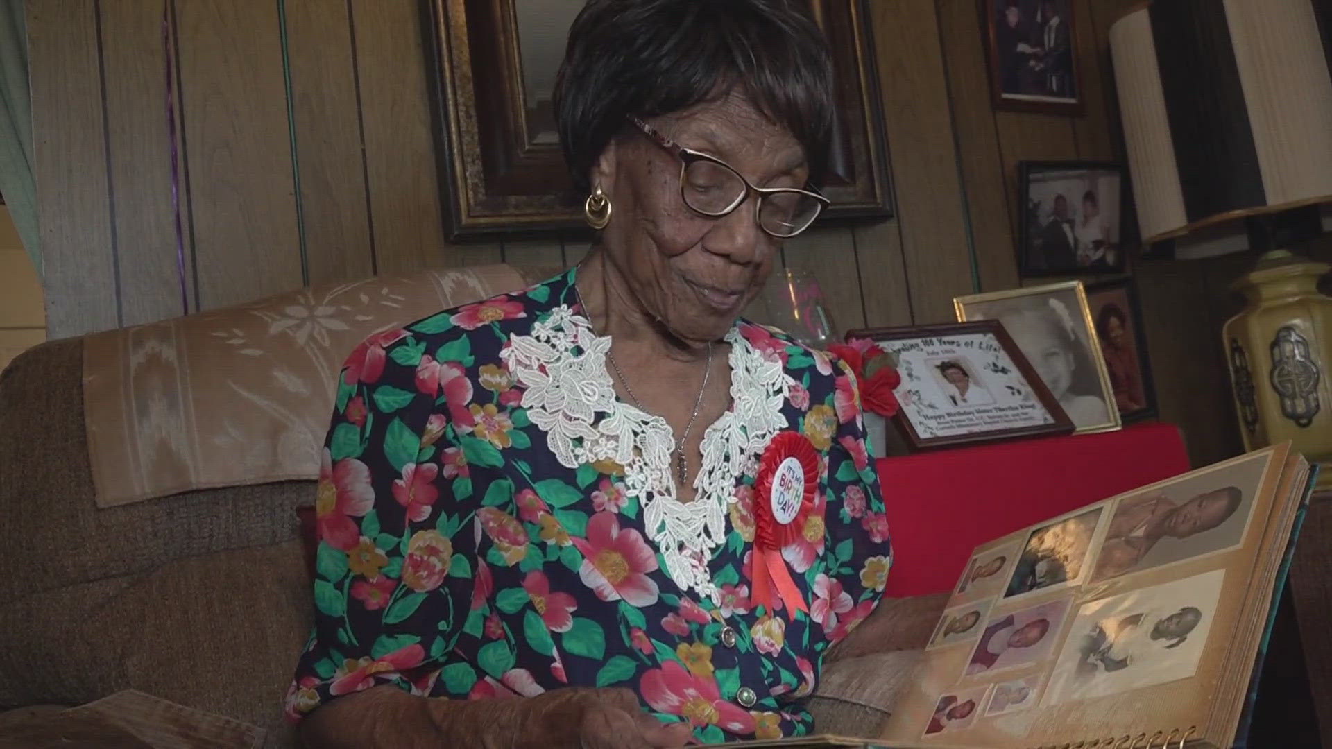 Temple's T. Bertha King has always preached perseverance and kindness throughout her long life.