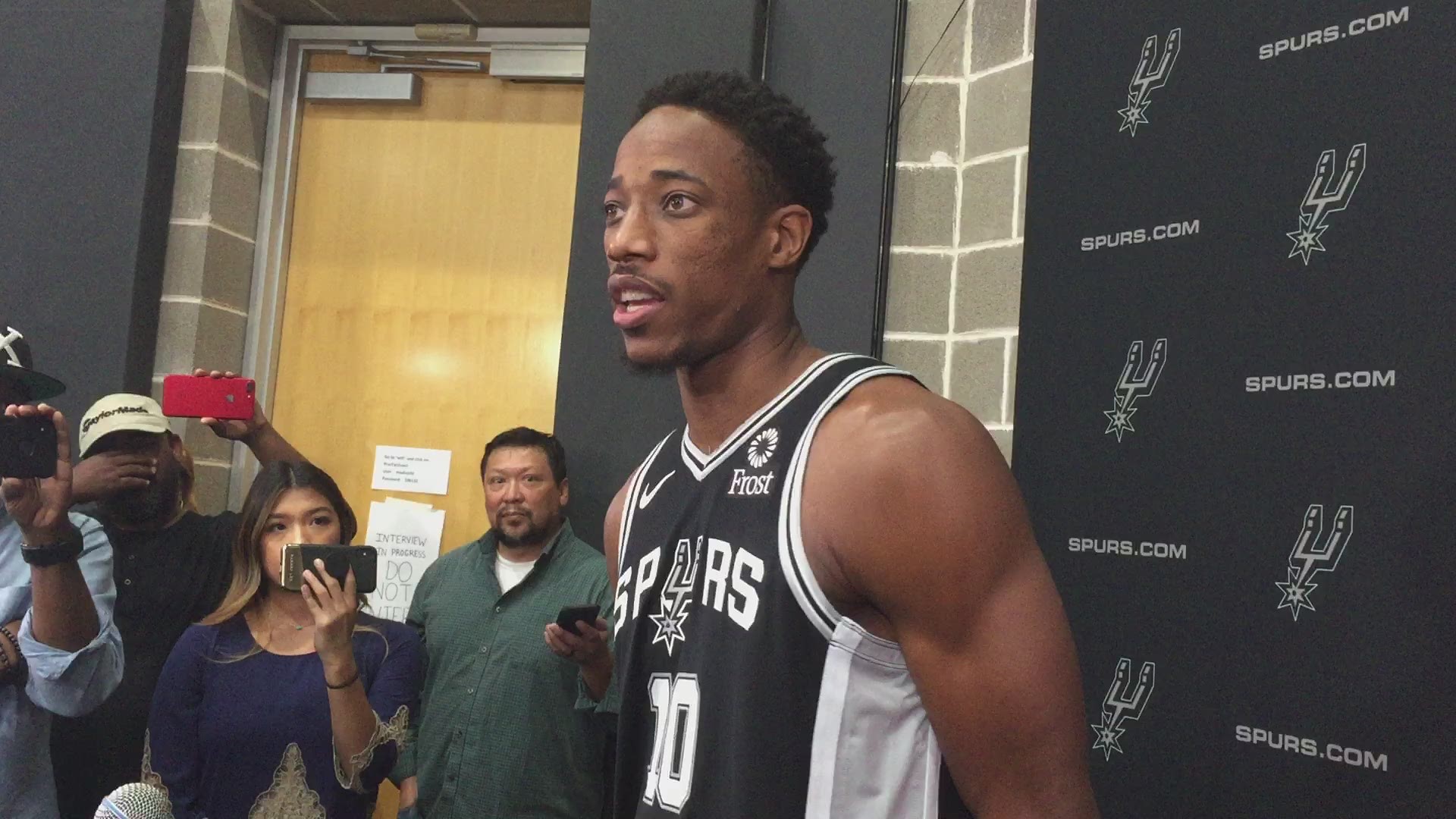 New Spur DeMar DeRozan on playing for coach Gregg Popovich