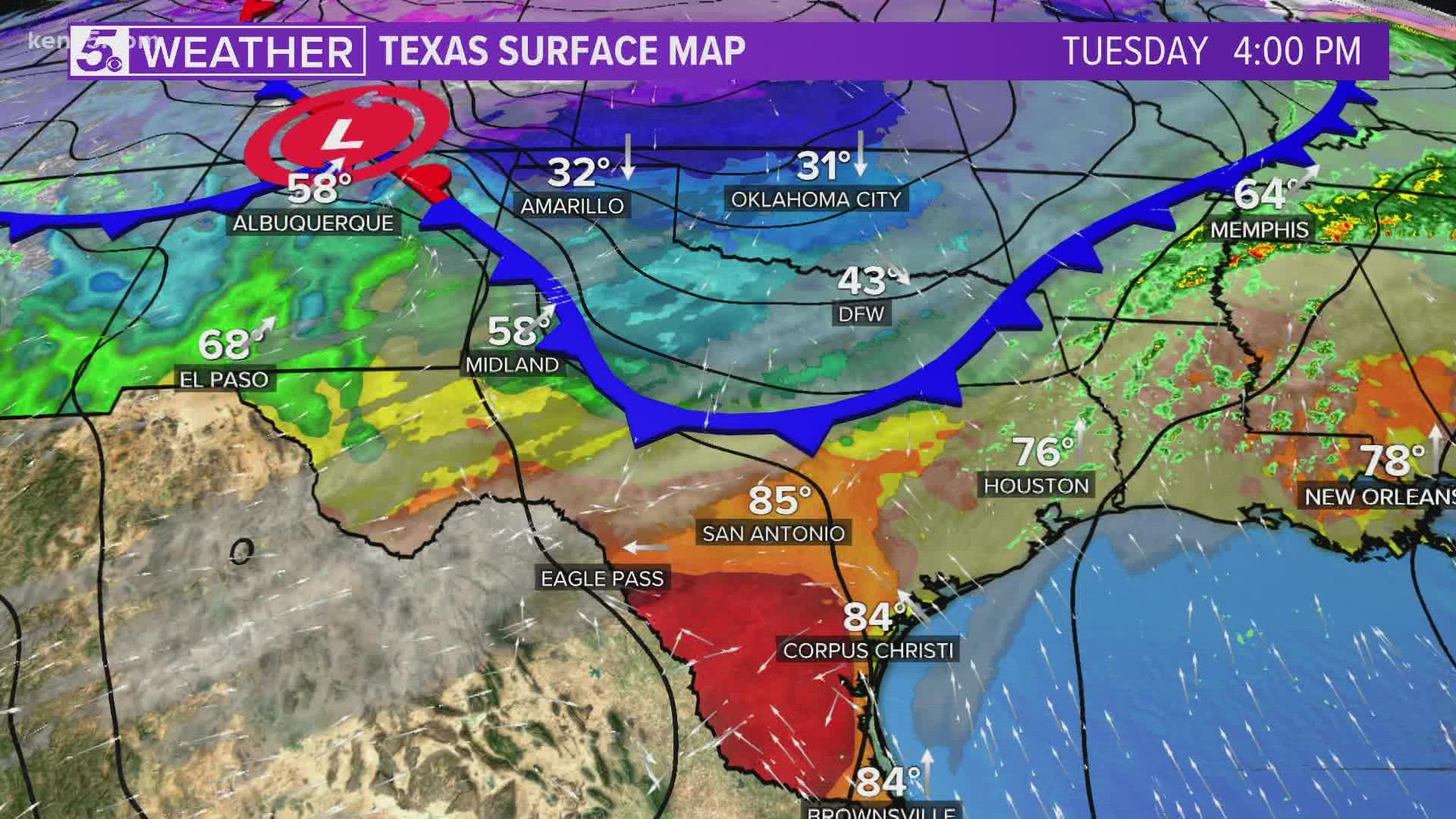 Colder weather conditions will last through Saturday.