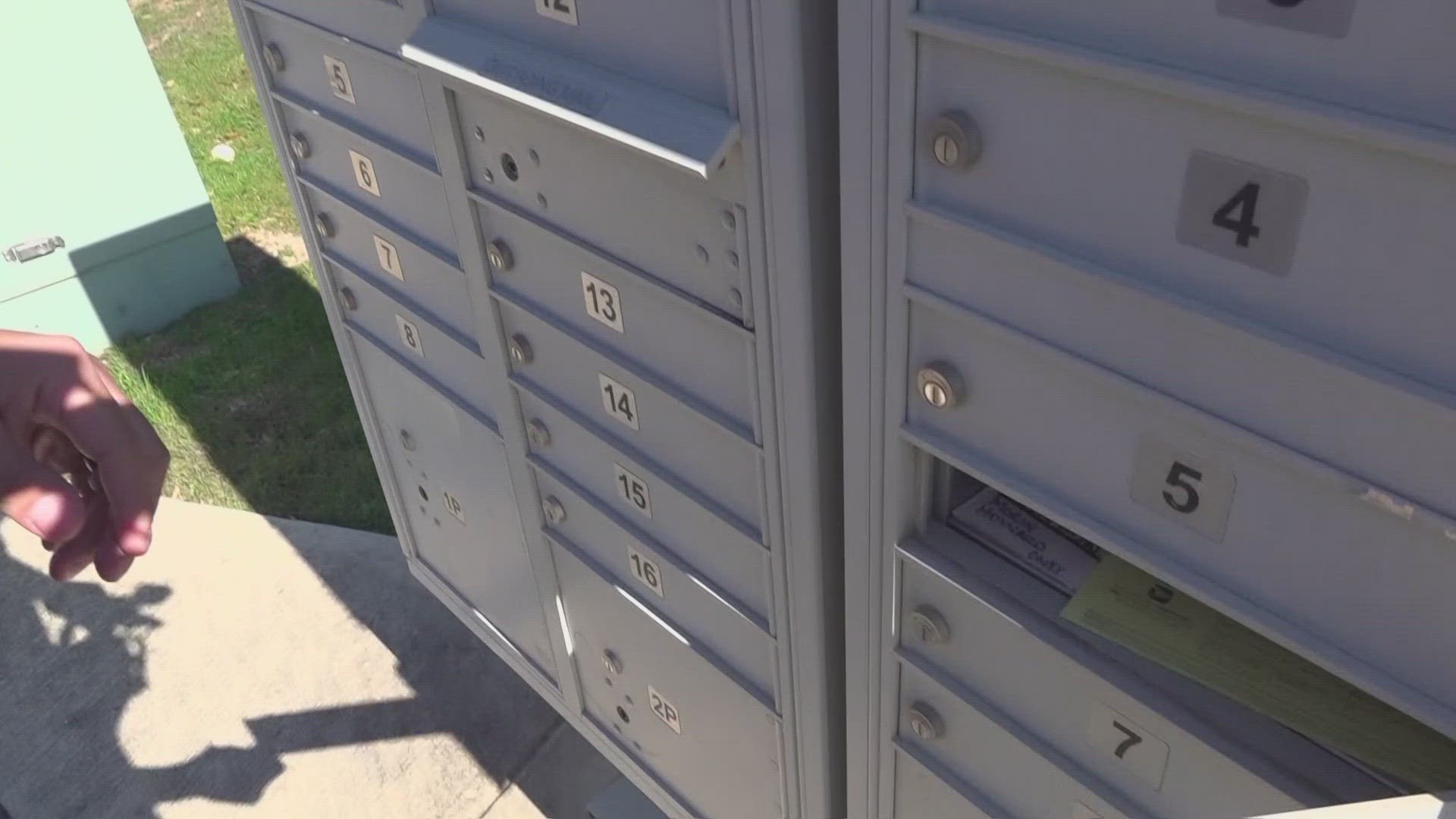 One resident says he hasn't gotten any mail from USPS in over a week.