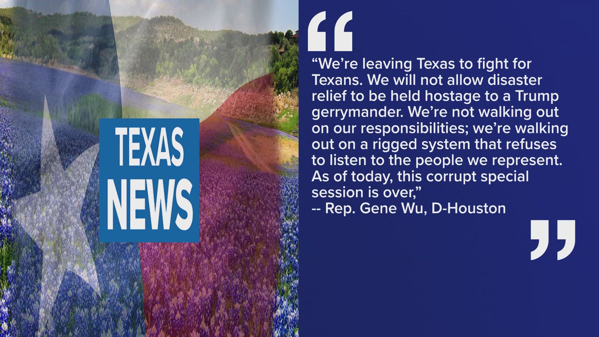 Texas House Democrats flee state in attempt to stall Republican-led ...