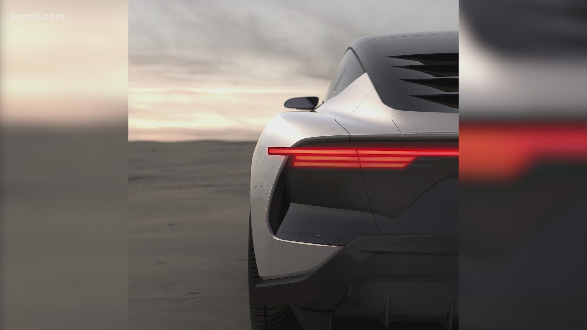 The concept car is expected to debut in August in Pebble Beach.