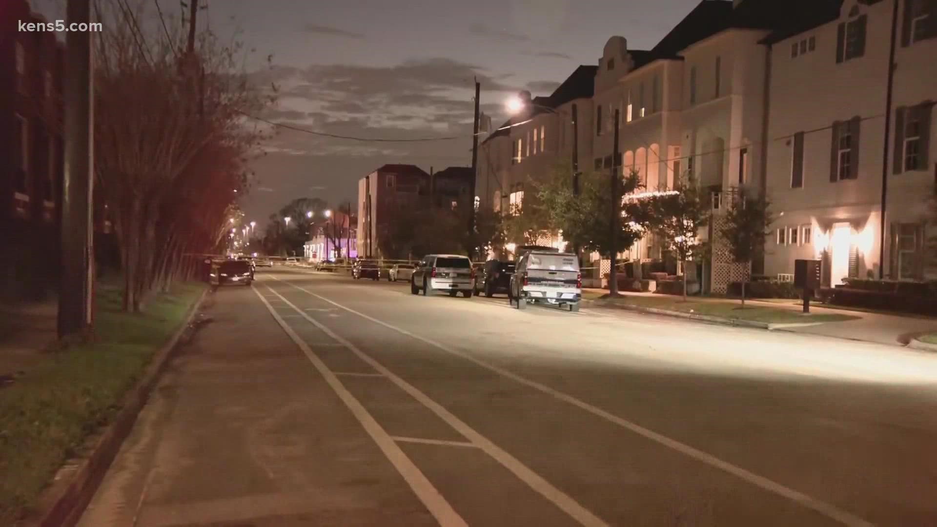 HPD said three officers were shot by Roland Caballero at the end of a chase in the Third Ward area. He was taken into custody after a standoff in the Fifth Ward.