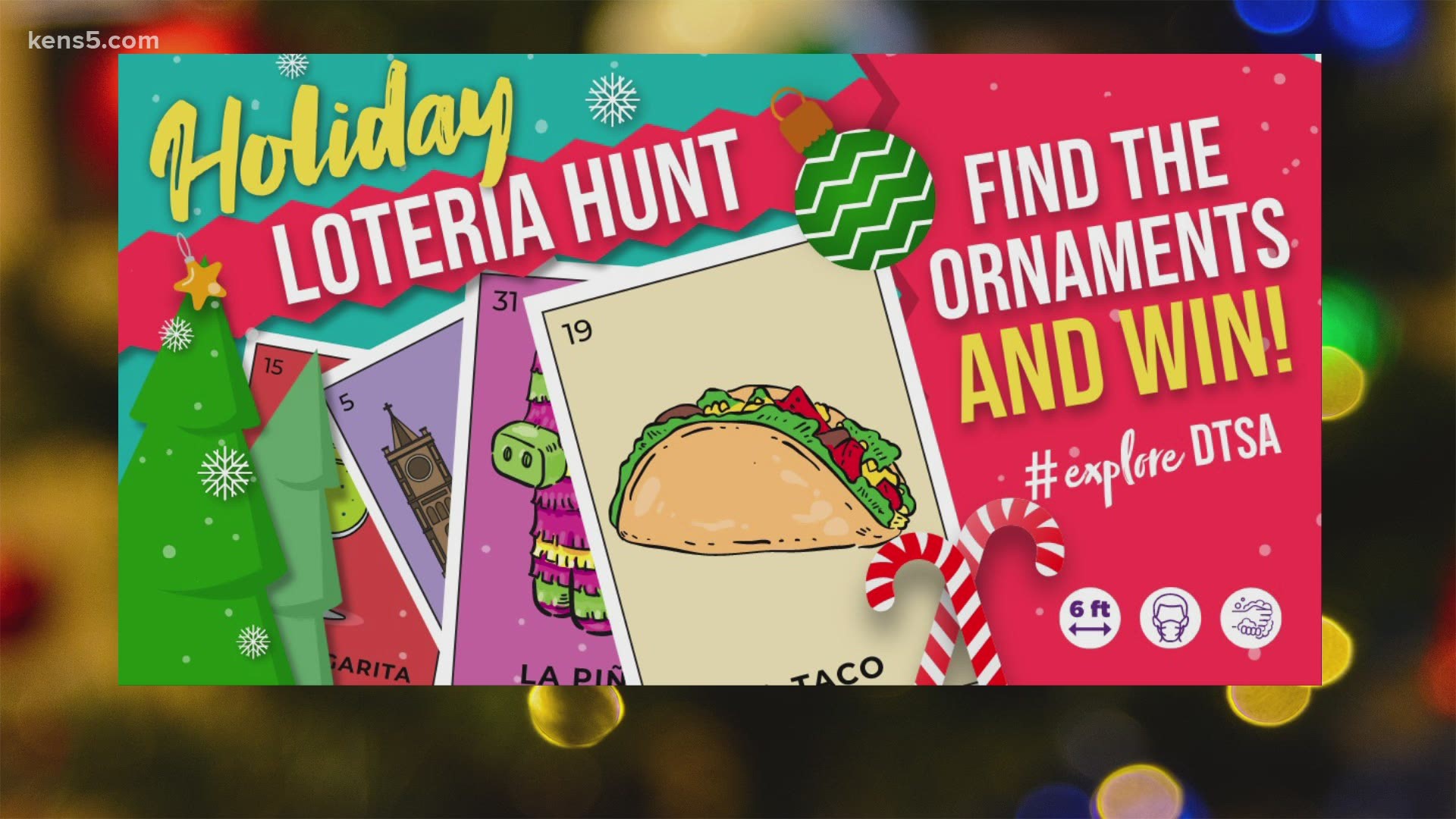 Digital Journalist Megan Ball shares more on the Holiday Lotería Scavenger Hunt-- a fun, safe way to get outside and win some holiday prizes.