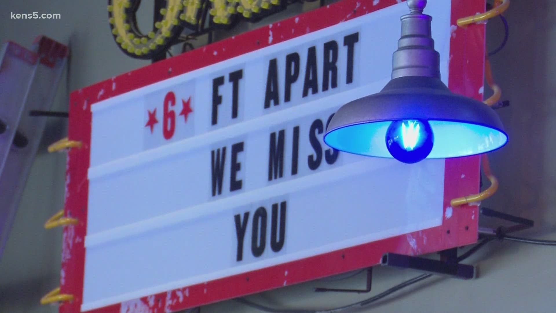 Texas bars turned on the lights and music to send a message on Friday: We're ready to reopen.