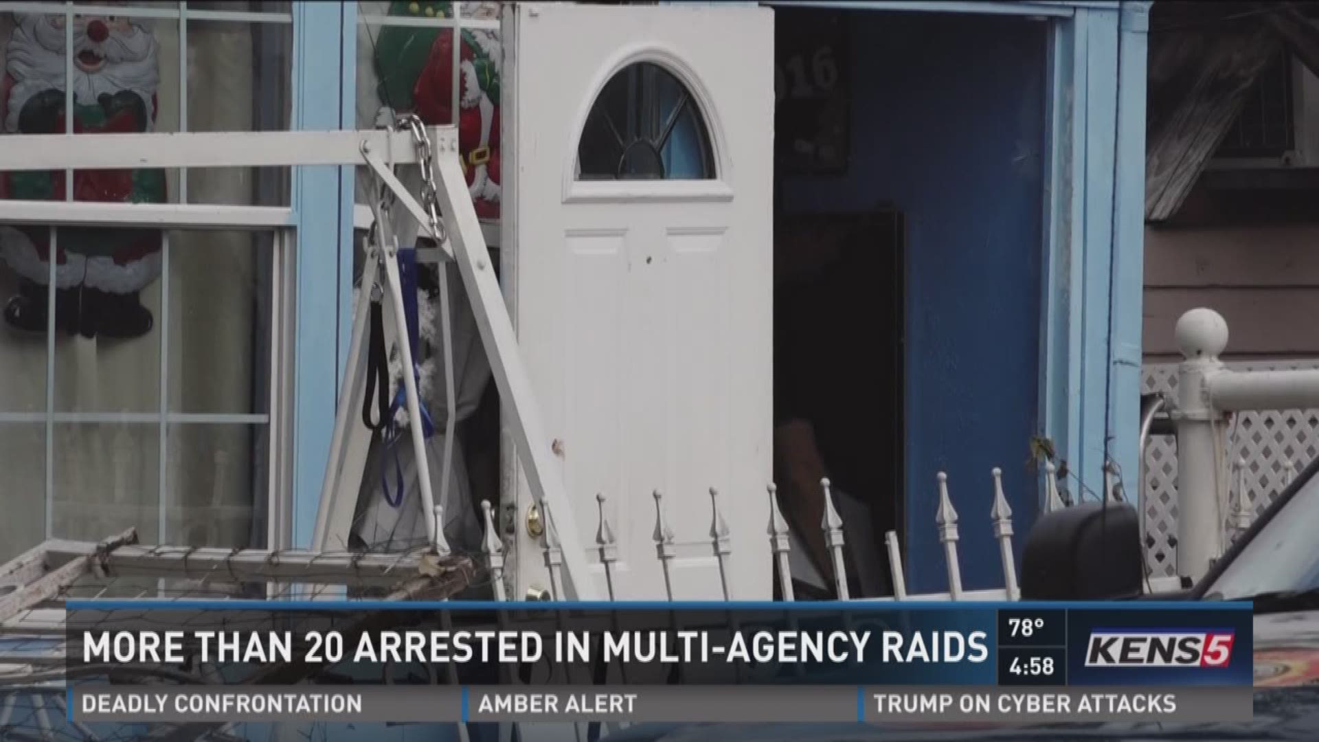 More than 20 arrested in multi-agency raids