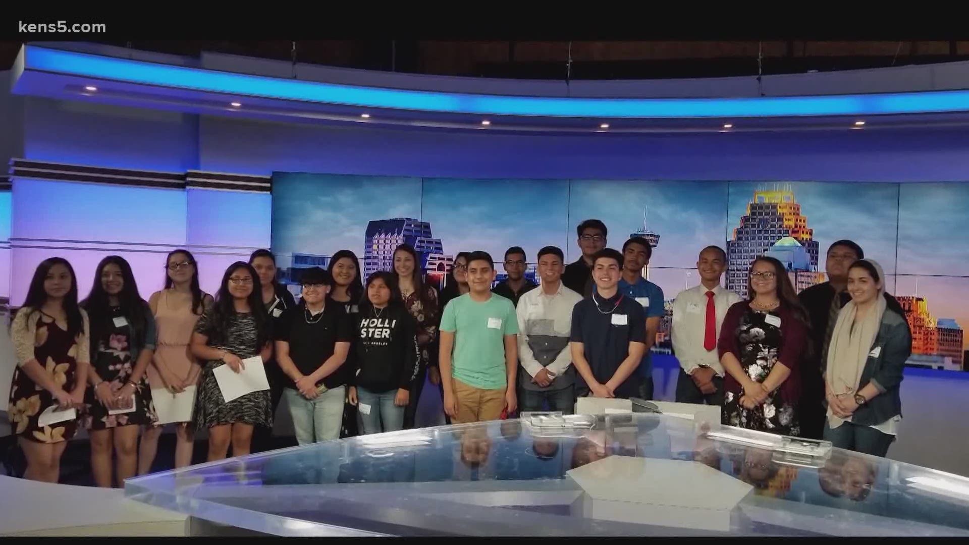 Four years ago, KENS 5 staffers took on the challenge of mentoring a group of high school freshman. This year, their journeys are complete.