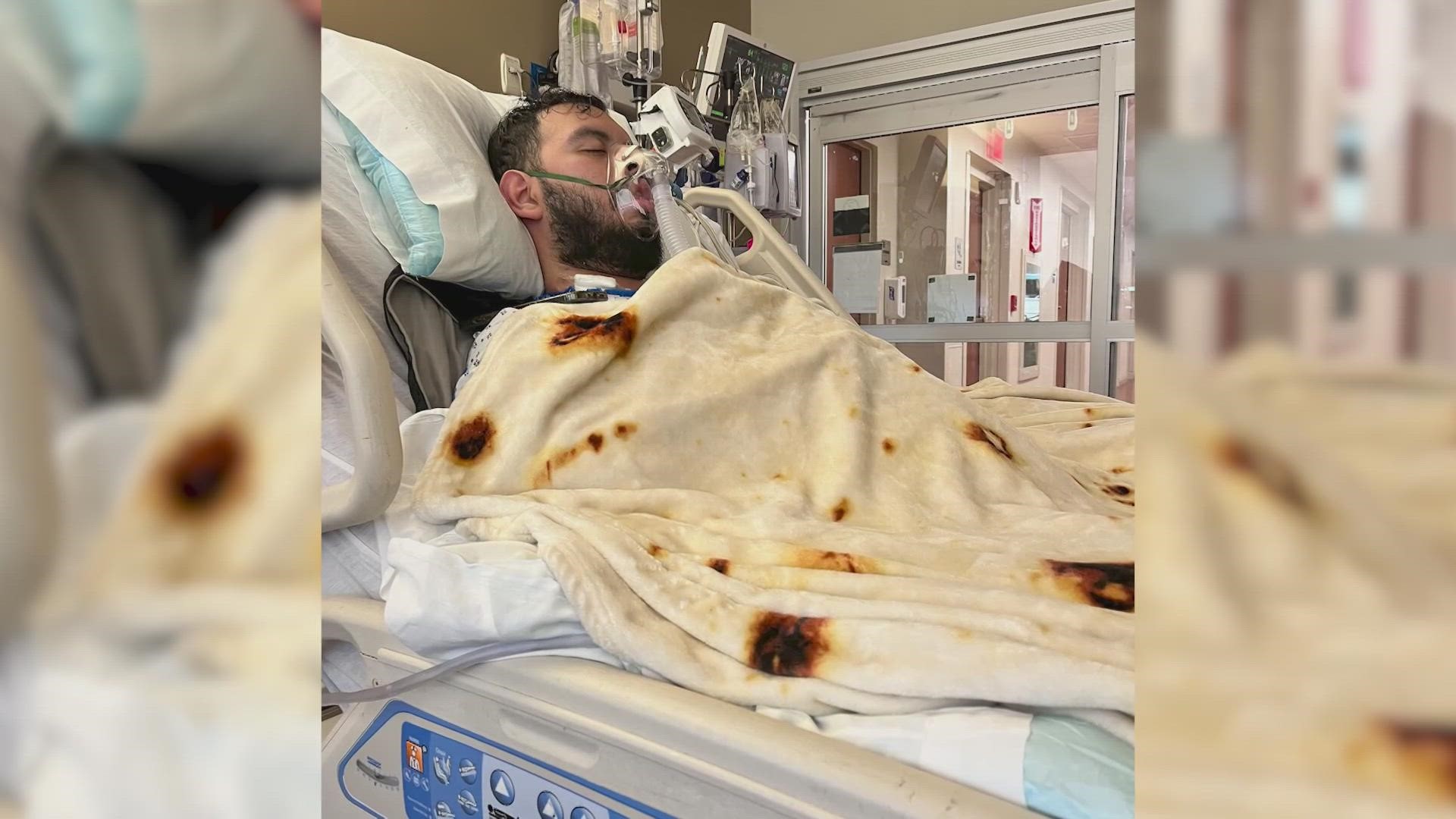 Texas State student Angel Anthony Cortez was diagnosed with Guillain-Barré syndrome, a rare disorder in which the body’s immune system attacks the nerves.