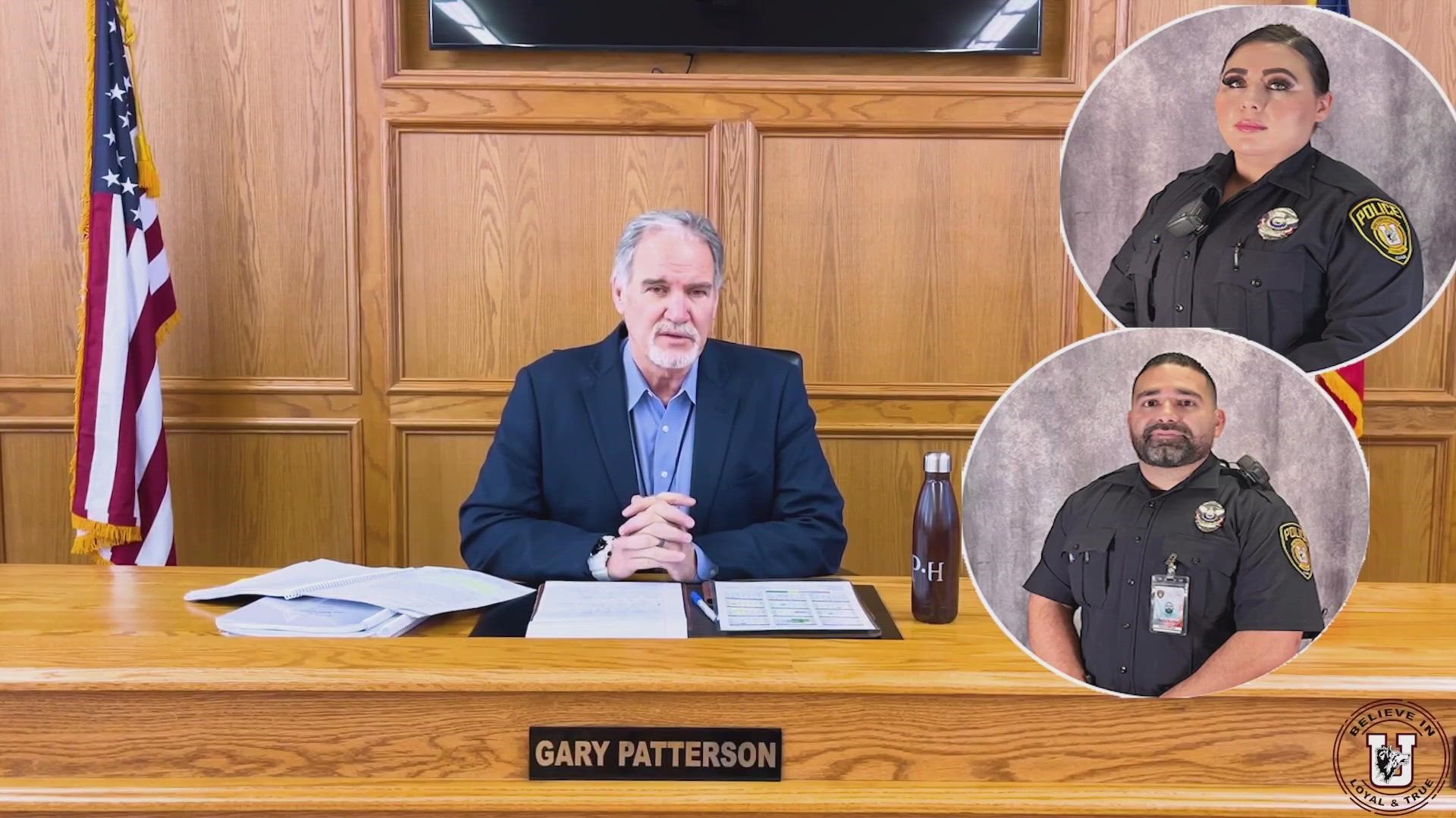 Interim Superintendent Gary Patterson shared the updates in a video on Twitter Tuesday evening.