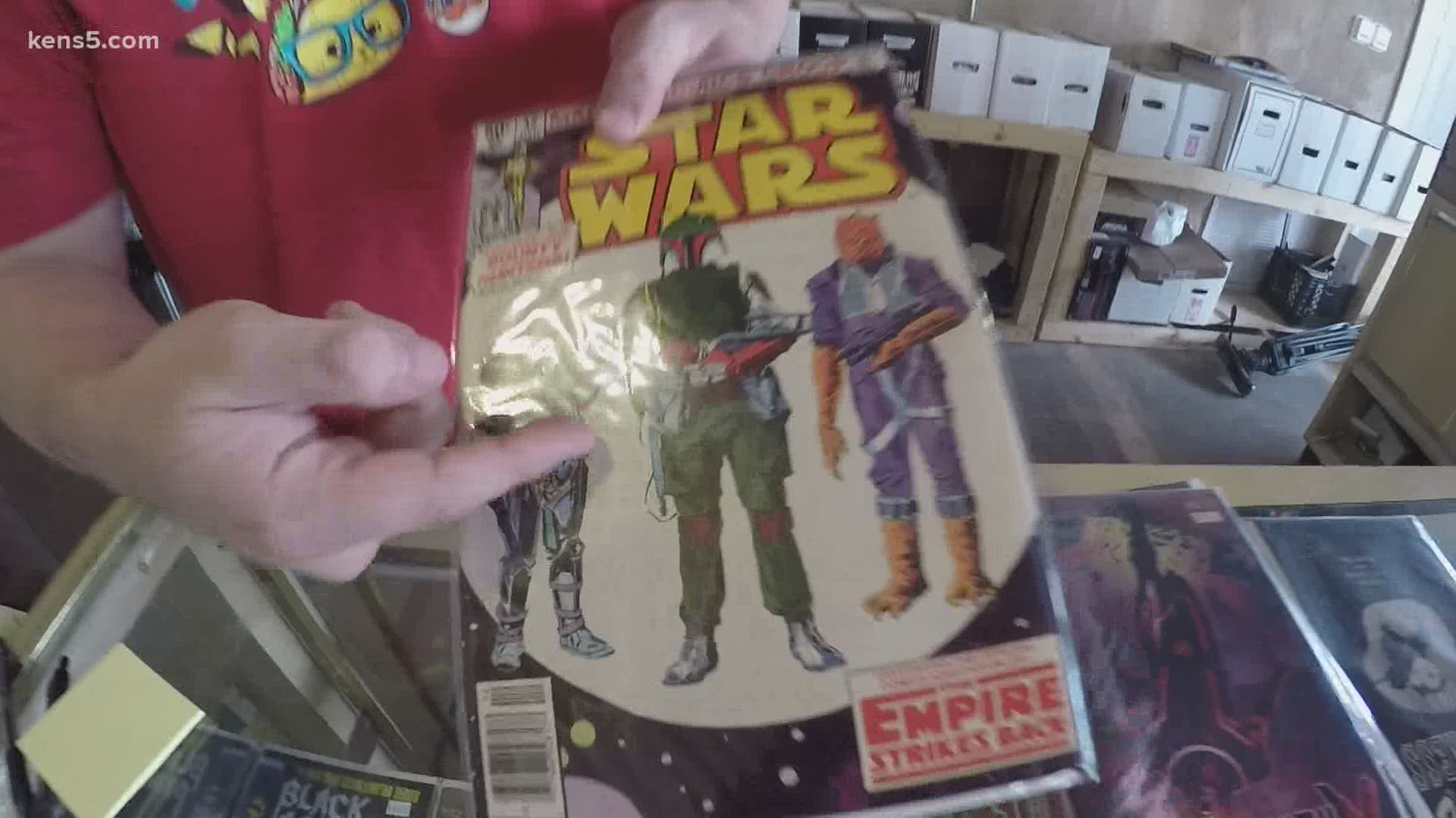 We go inside the Alamo City business where "Star Wars" is much more than a movie franchise.