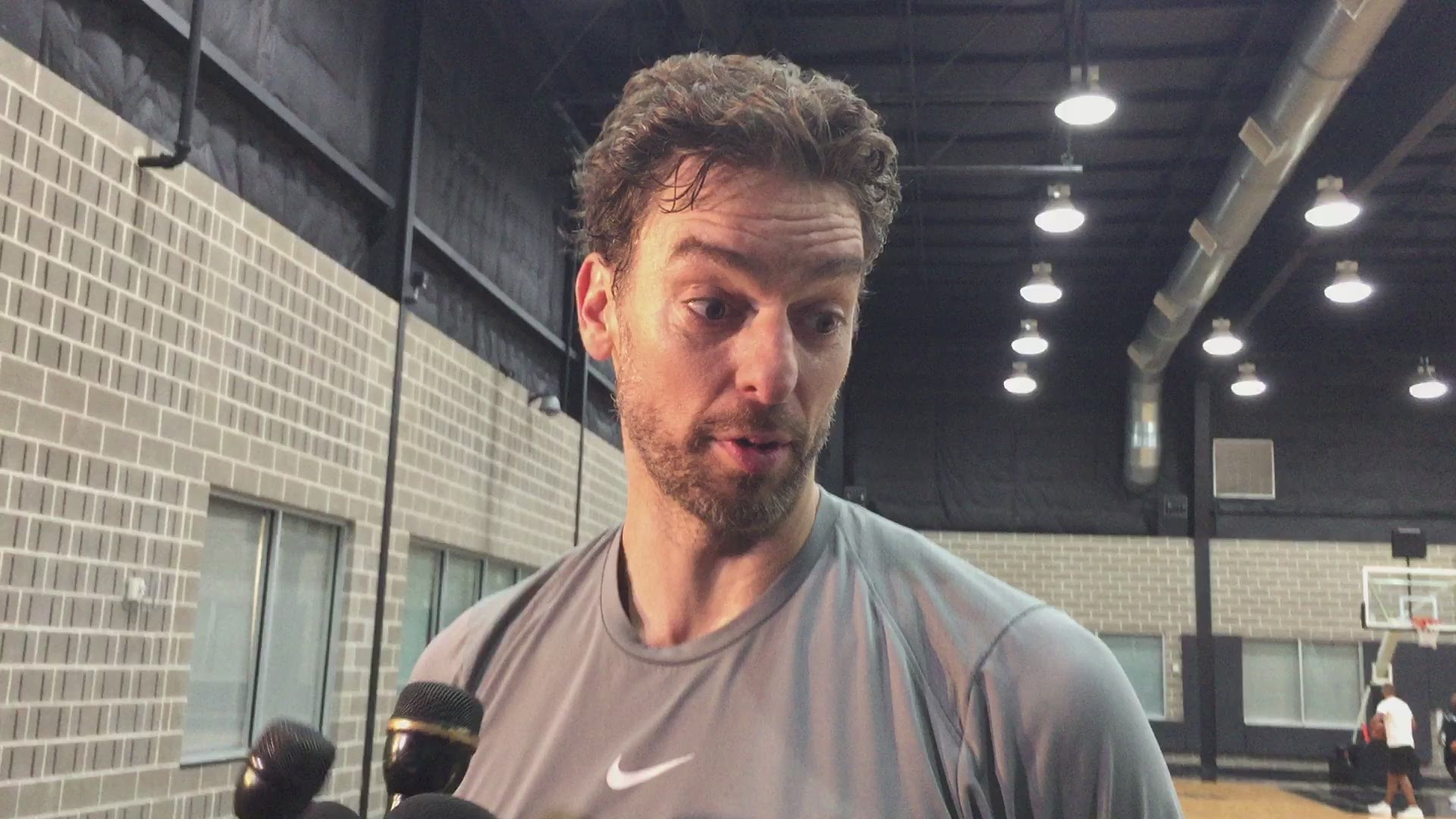 Spurs forward/center Pau Gasol on the start of another season