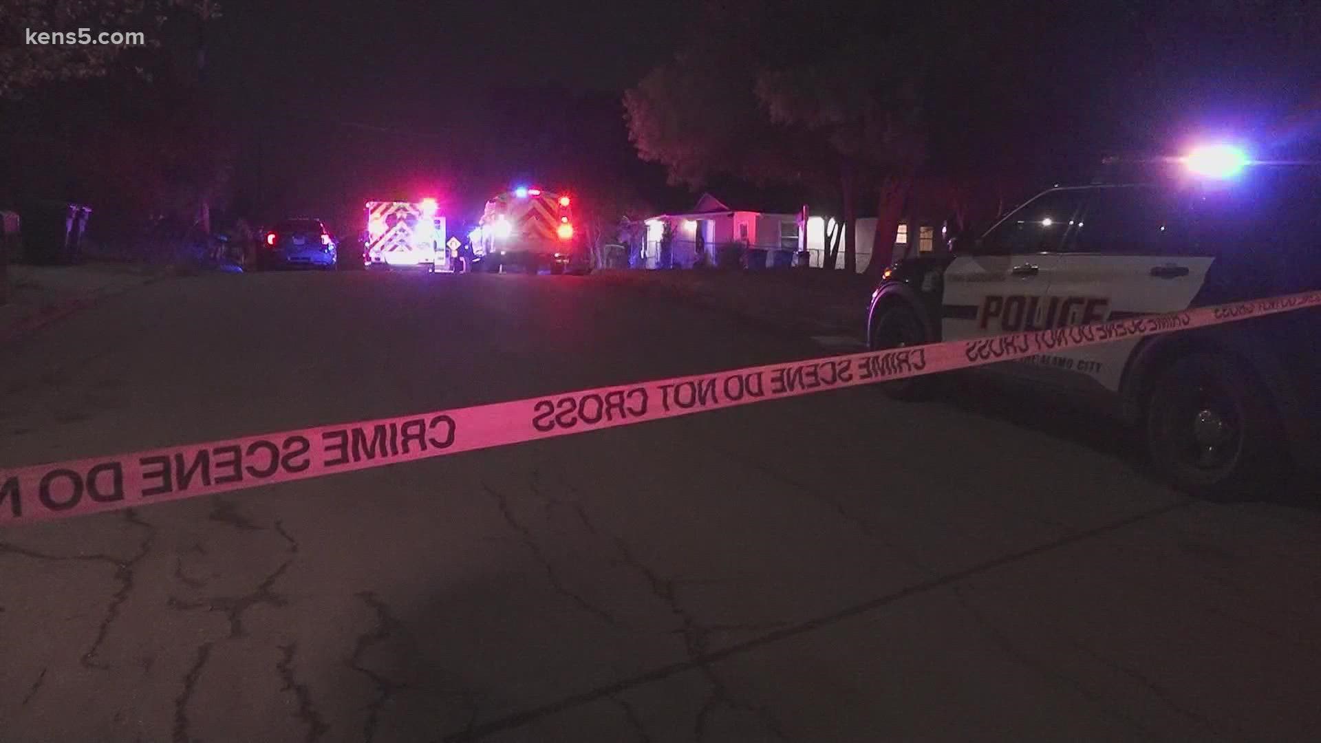 A man in his 60s was shot twice after someone fired shots through the man's home on the east side. Police are now looking for the suspect.