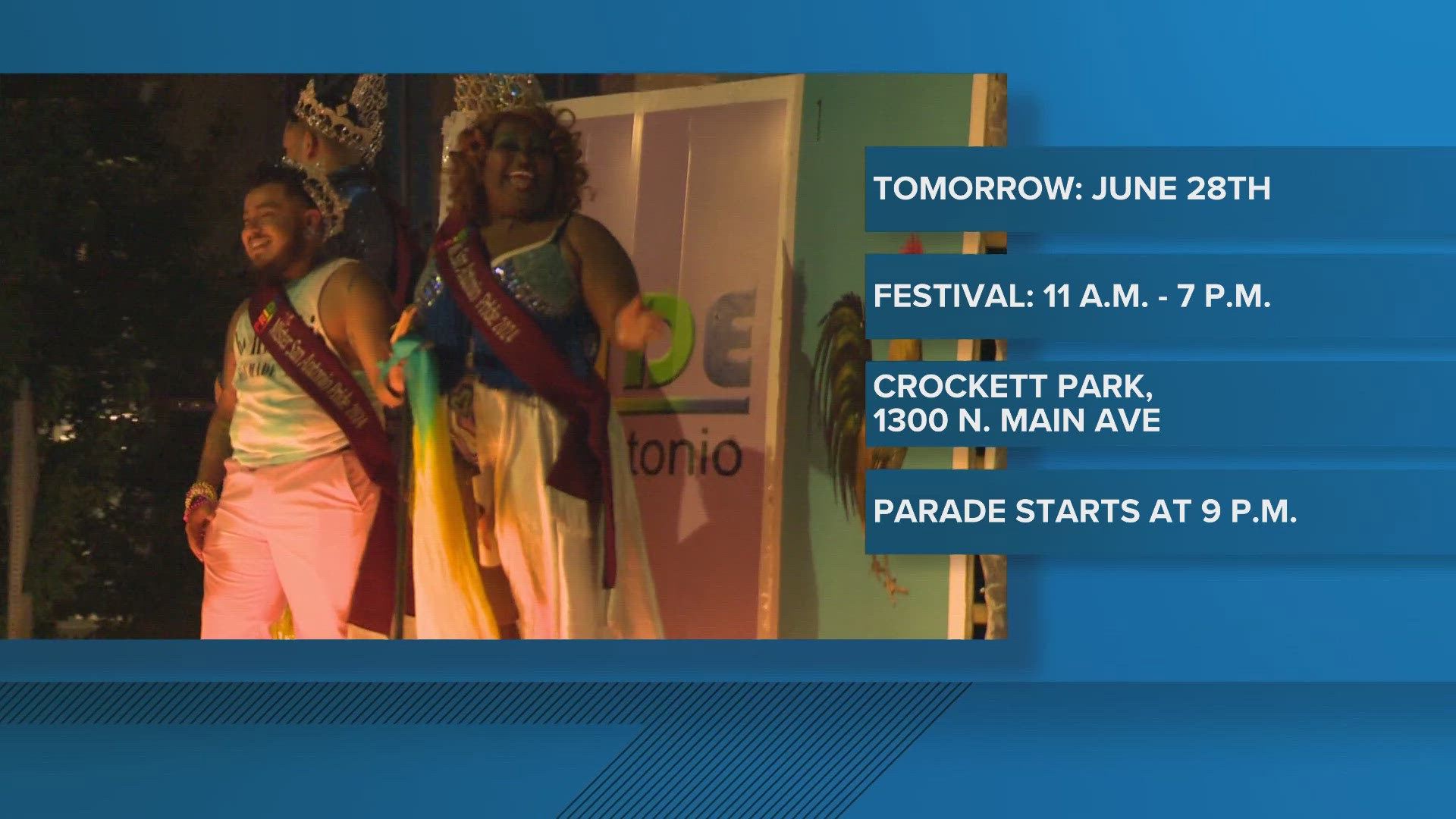 The Bigger than Texas Festival is from 11 a.m. to 7 p.m. at Crockett Park.