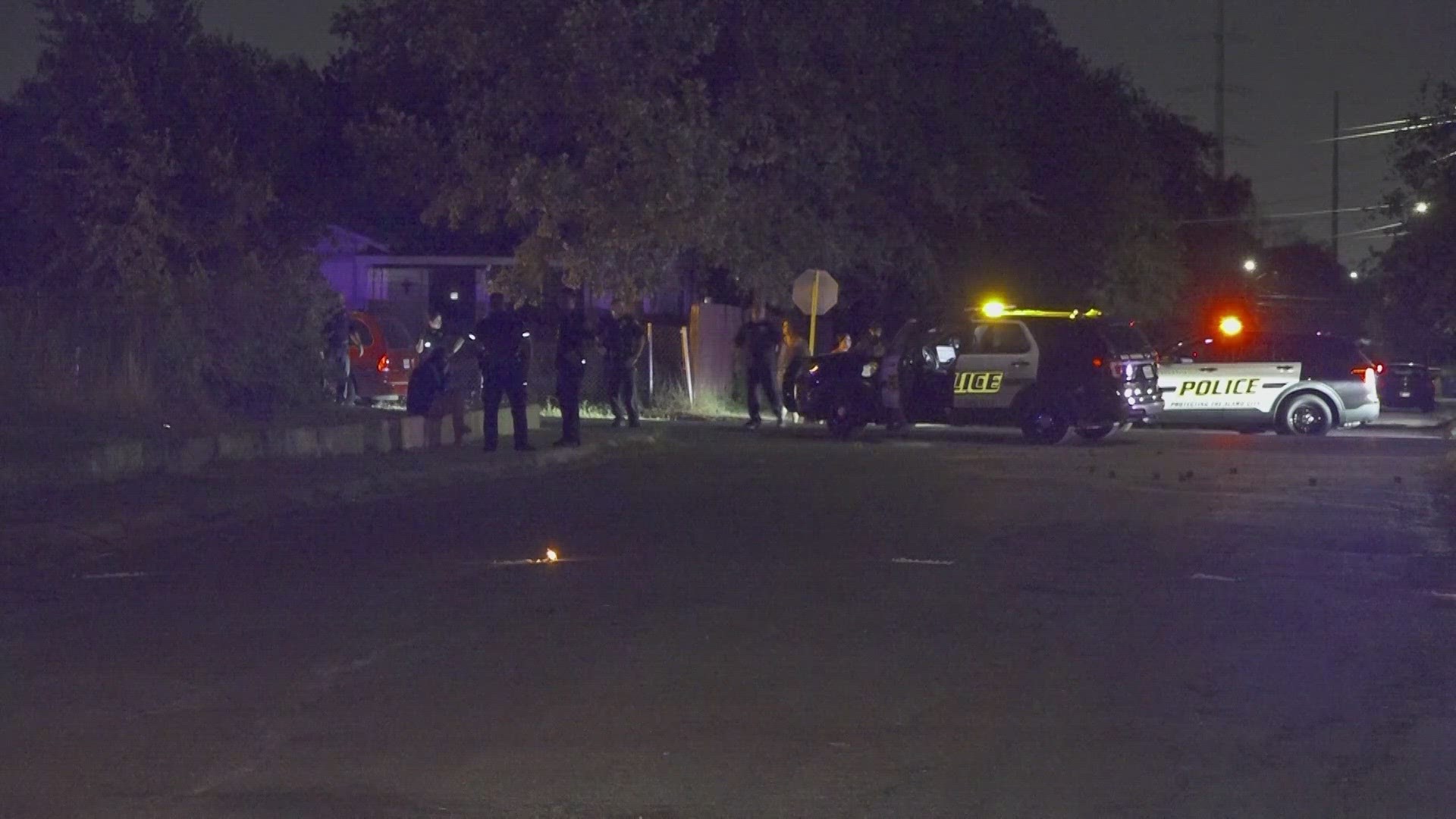 A 17-year-old and 18-year-old were both hit by the gunfire.