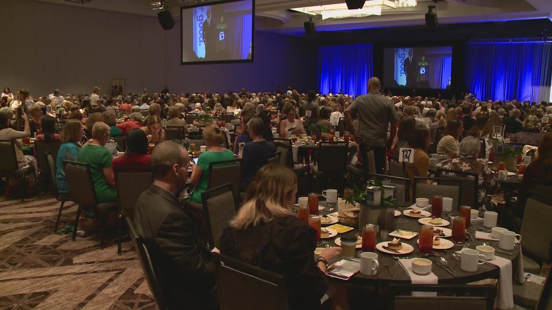 Planned Parenthood of South Texas hosted Gloria Steinem, world-renowned feminist and activist, at its annual luncheon Friday.