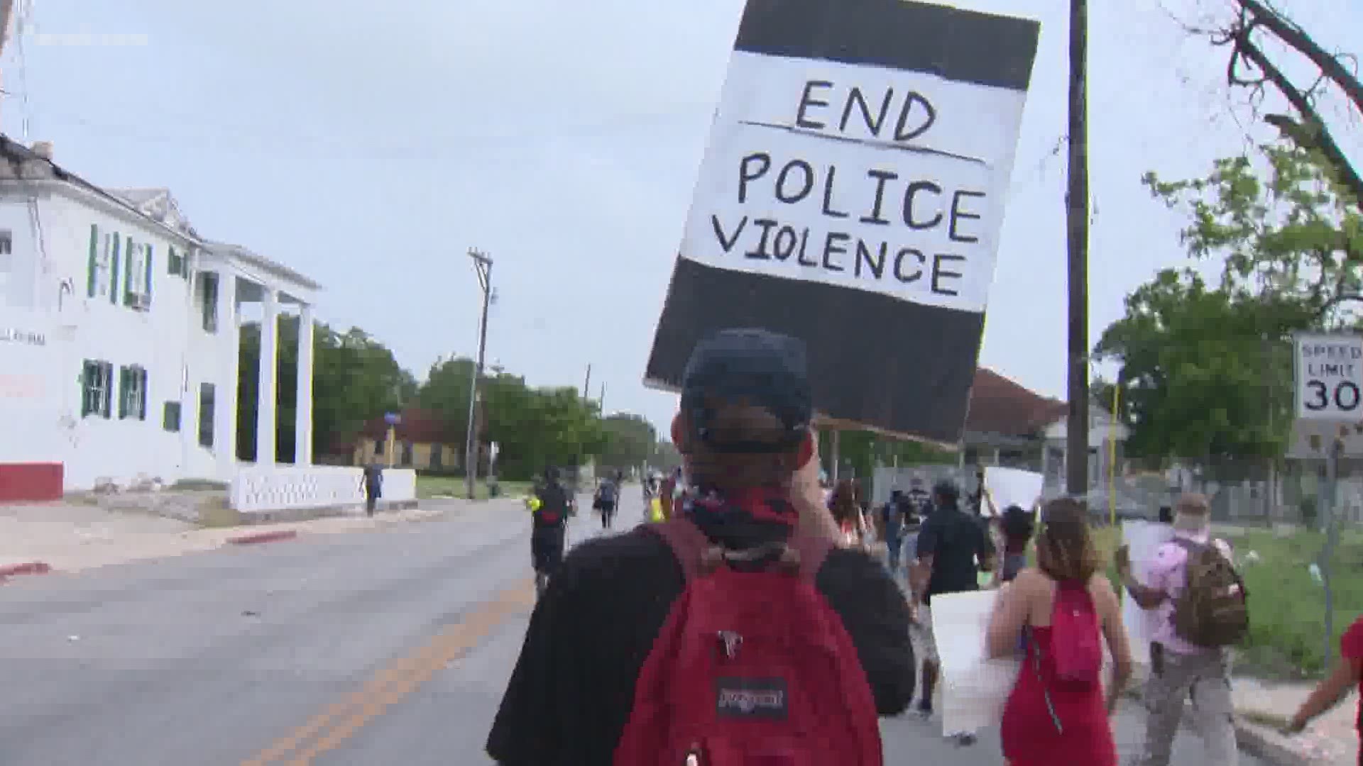 It's been about a month since protesters first began taking to downtown streets in the Alamo City.
