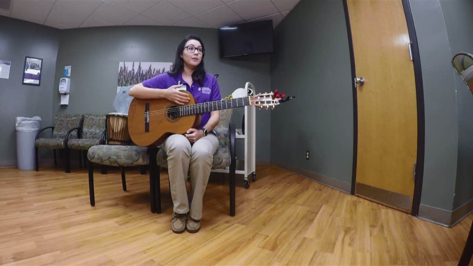 A San Antonio hospital is using the power of music to help heal patients.