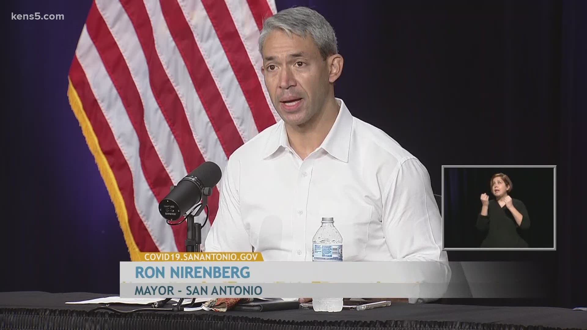 Mayor Ron Nirenberg reported 479 new cases and seven new deaths, and announced a task force on the safe reopening of schools