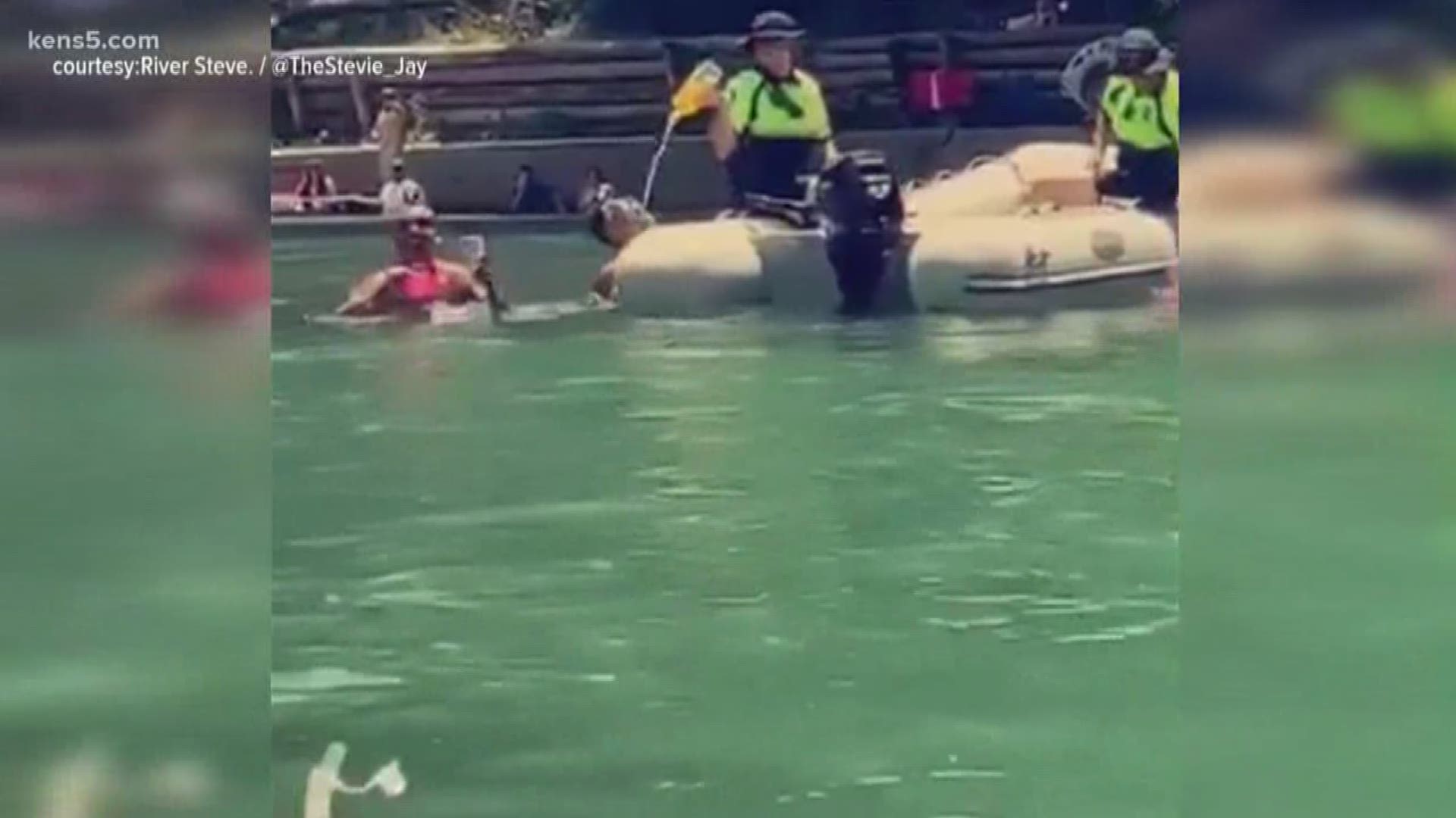 The viral video of a San Antonio man on the Comal River has been viewed millions of times.