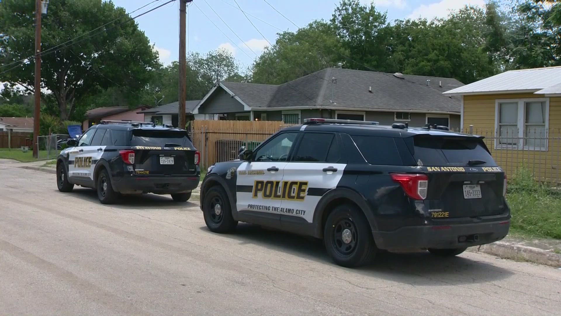 Police received a call for an intruder with a knife inside a home on the 500 block of Corliss located on the east side of town around 1 p.m. Tuesday.