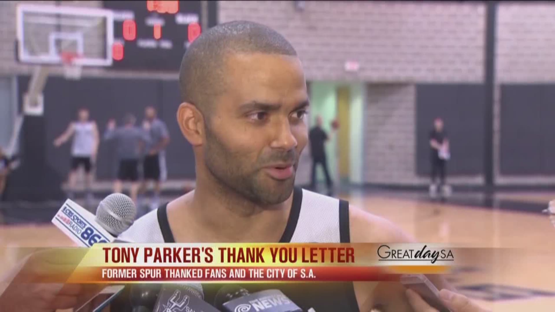 Tony Parker Thanks San Antonio!