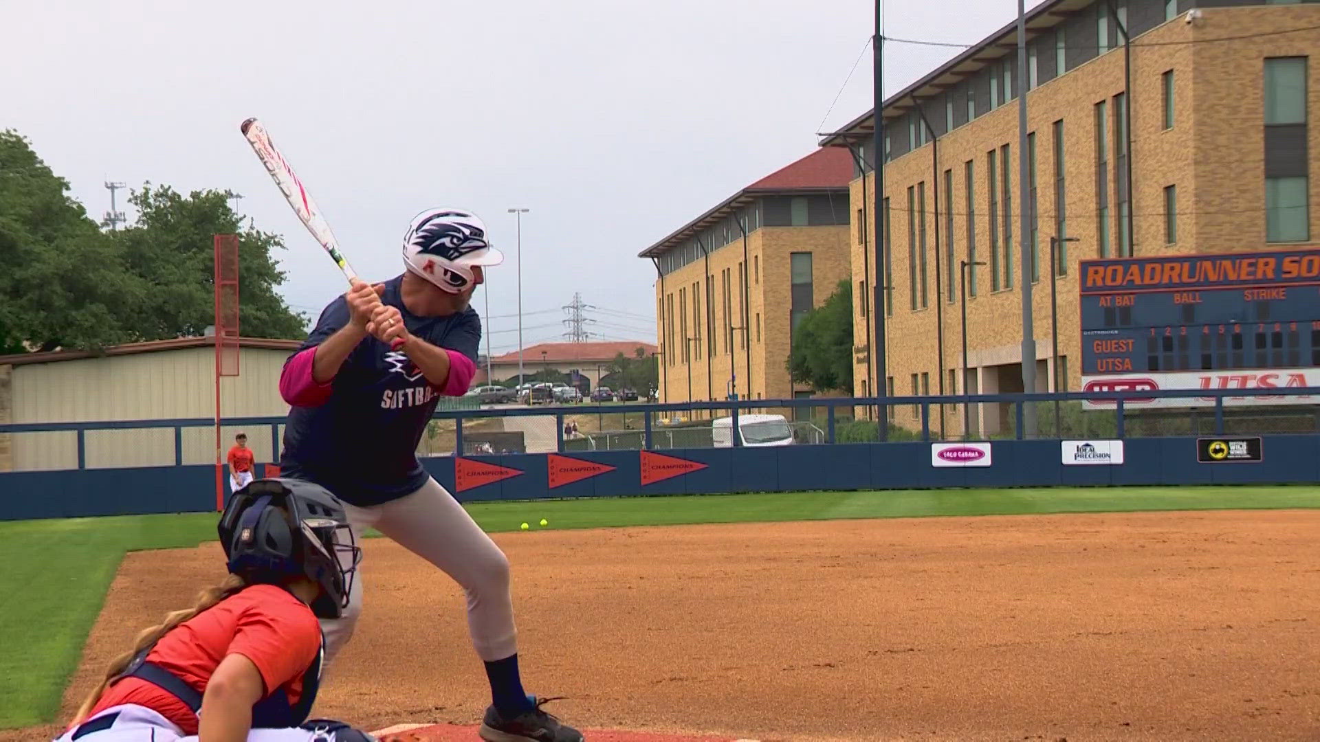 If you think softball is a recreational sport, try stepping up to the plate with the UTSA Roadrunners team!